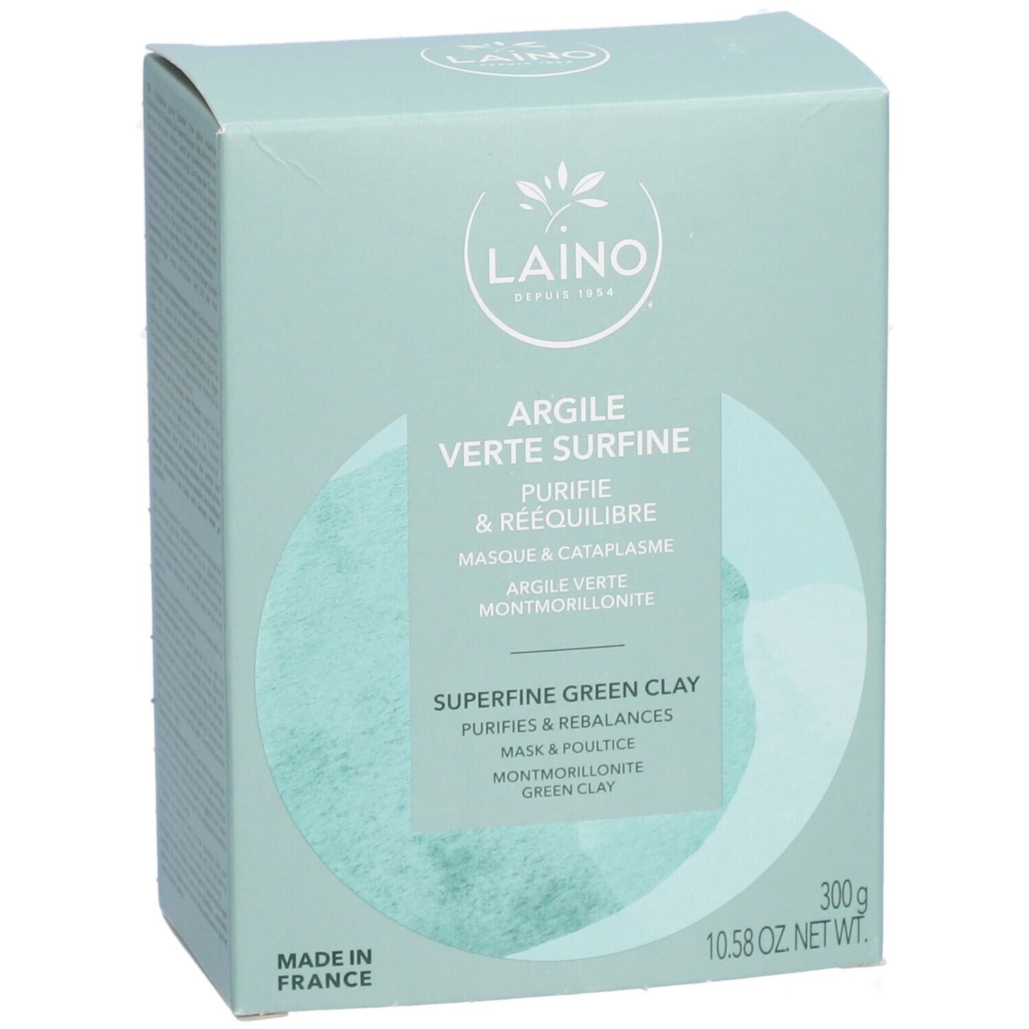 LAINO ARGILE POUDRE SURFINE 300G
