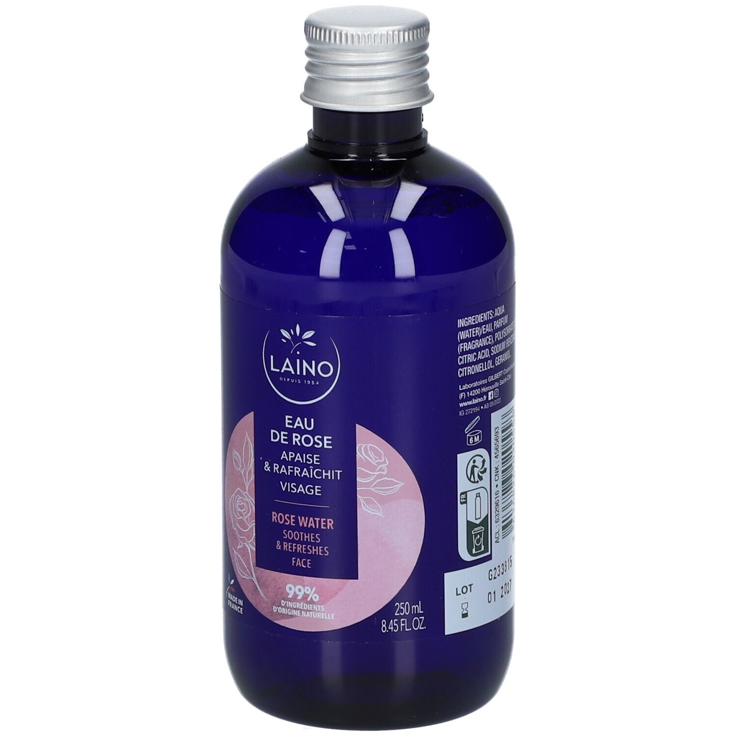 LAINO EAU DE ROSE 250ML