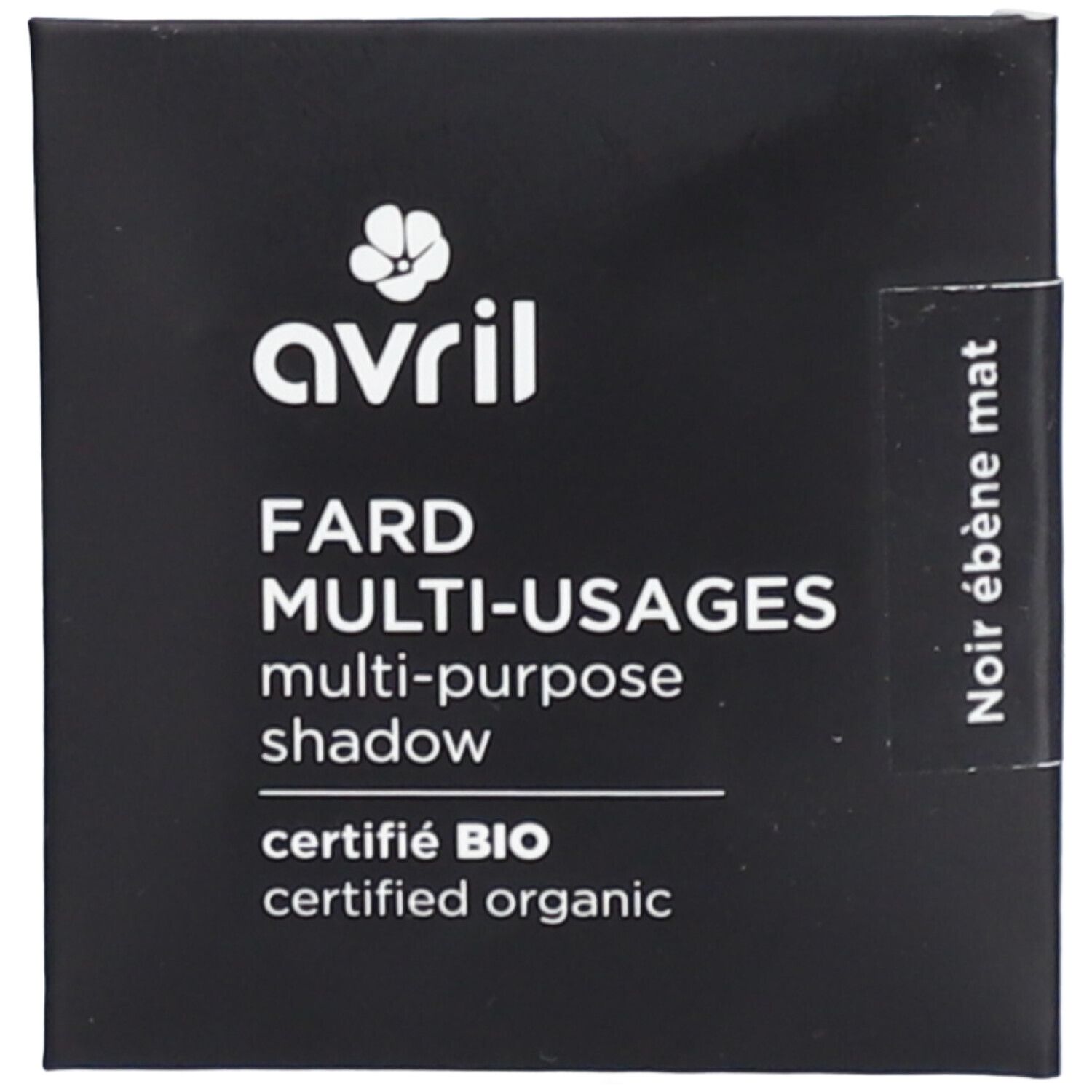 AVRIL Fard Multi-Usage - Noir Ébène Mat