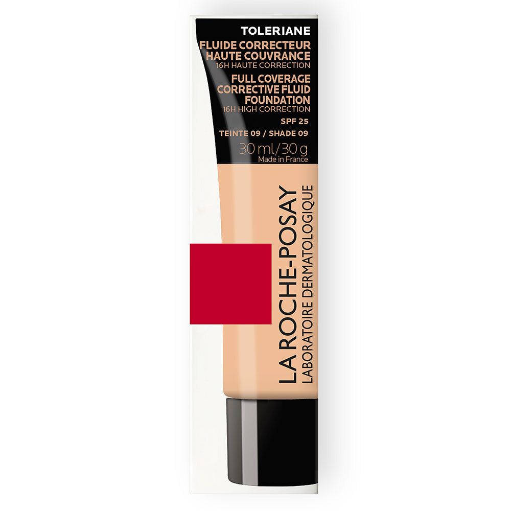 TOLERIANE CORRECTEUR DE TEINT FLUIDE 9. Teinte light. - tube 30 ml