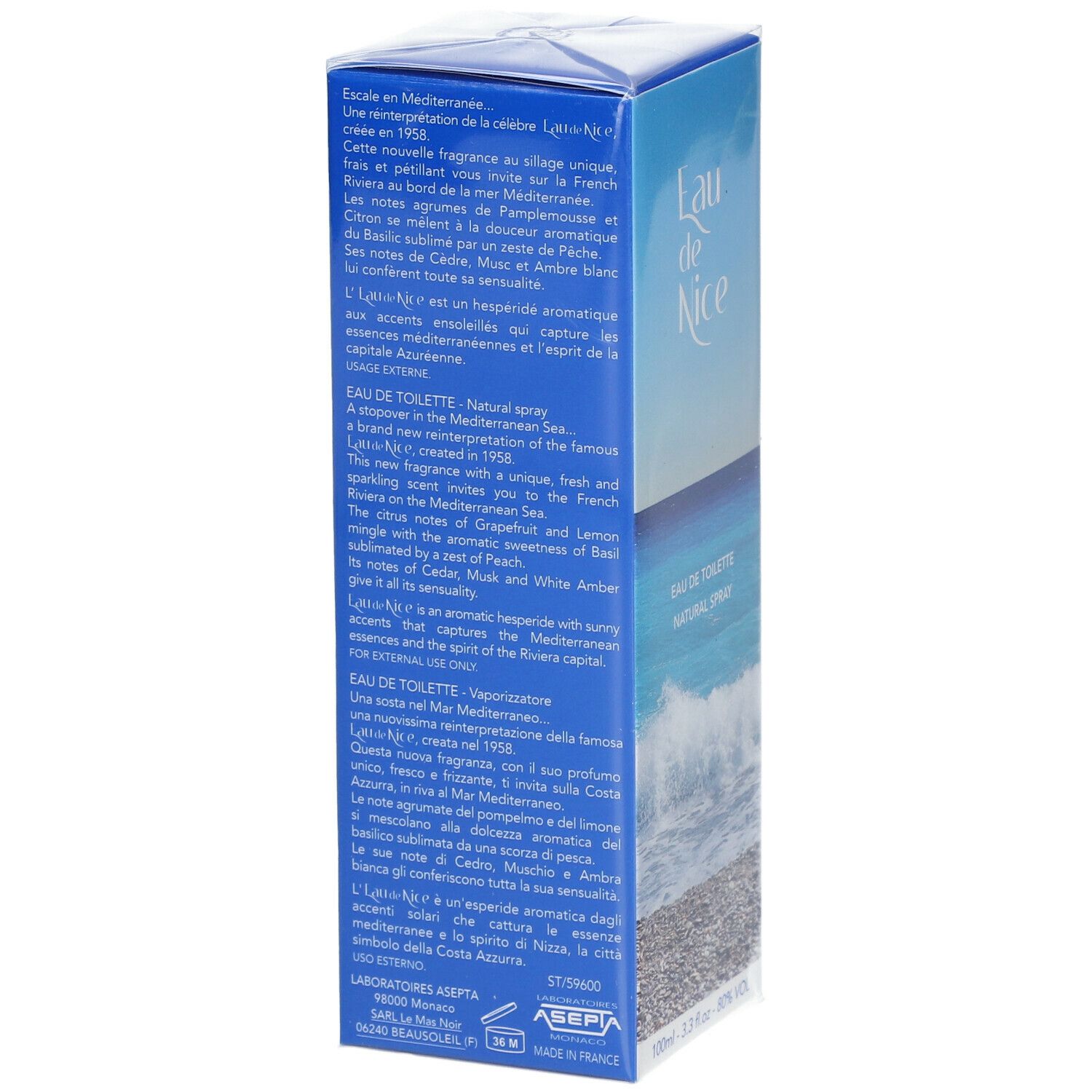 Eau de Nice Eau de toilette-spray