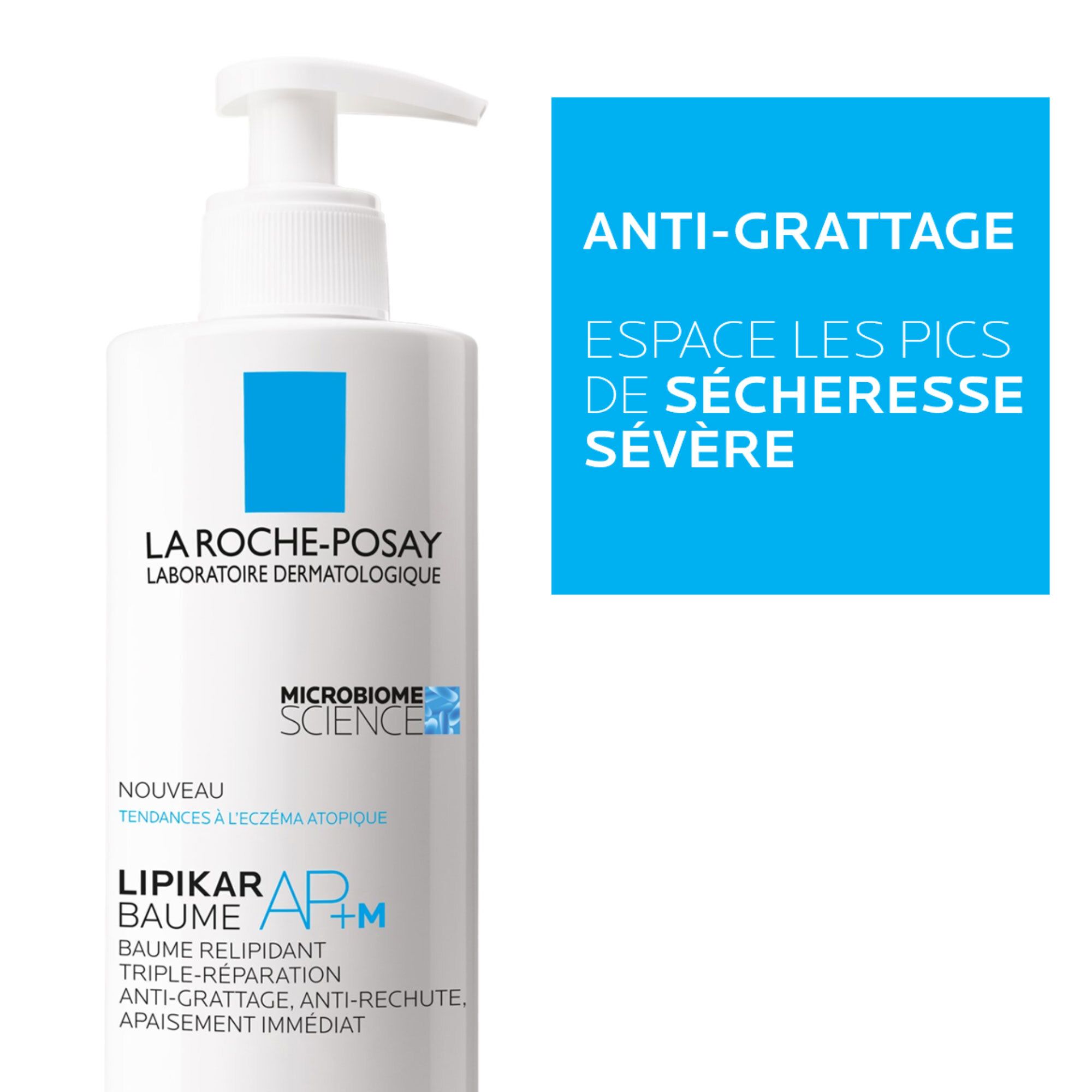 LA ROCHE POSAY LIPIKAR Baume AP+M Baume relipidant triple-réparation x2