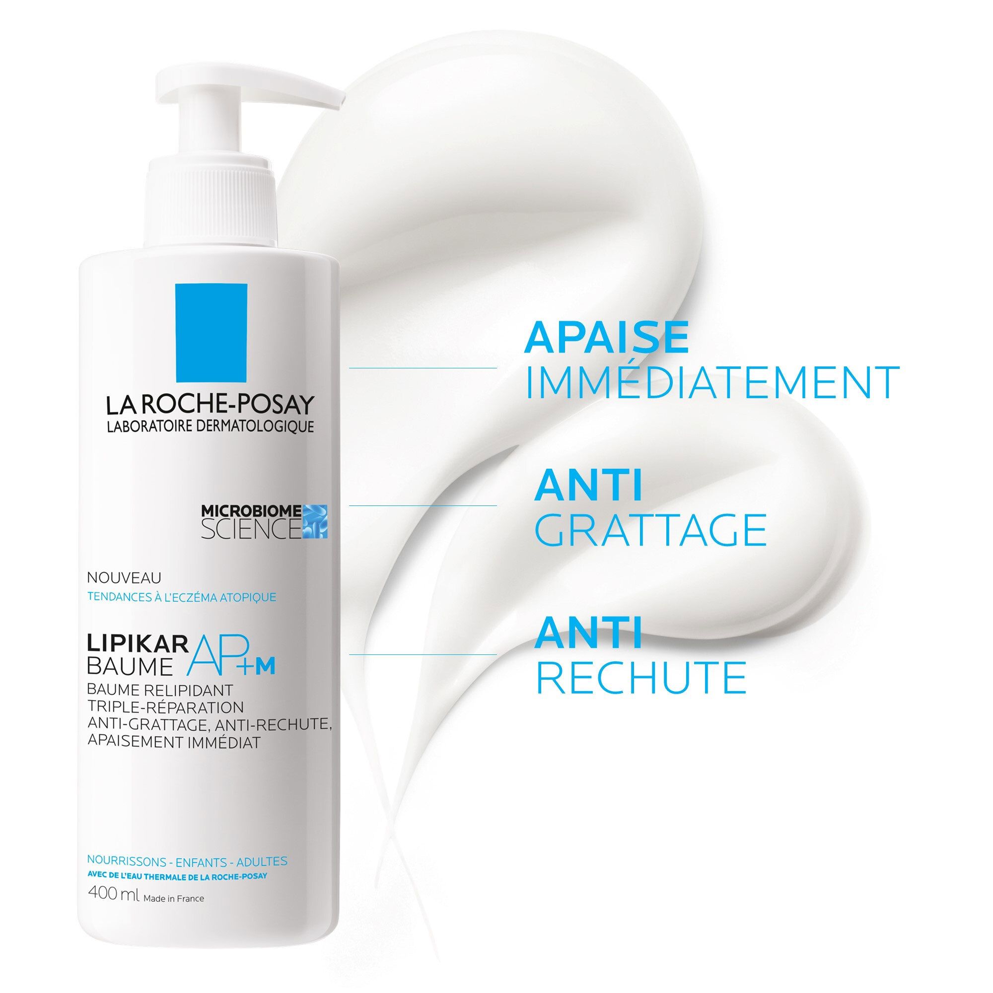 LA ROCHE POSAY LIPIKAR Baume AP+M Baume relipidant triple-réparation x2