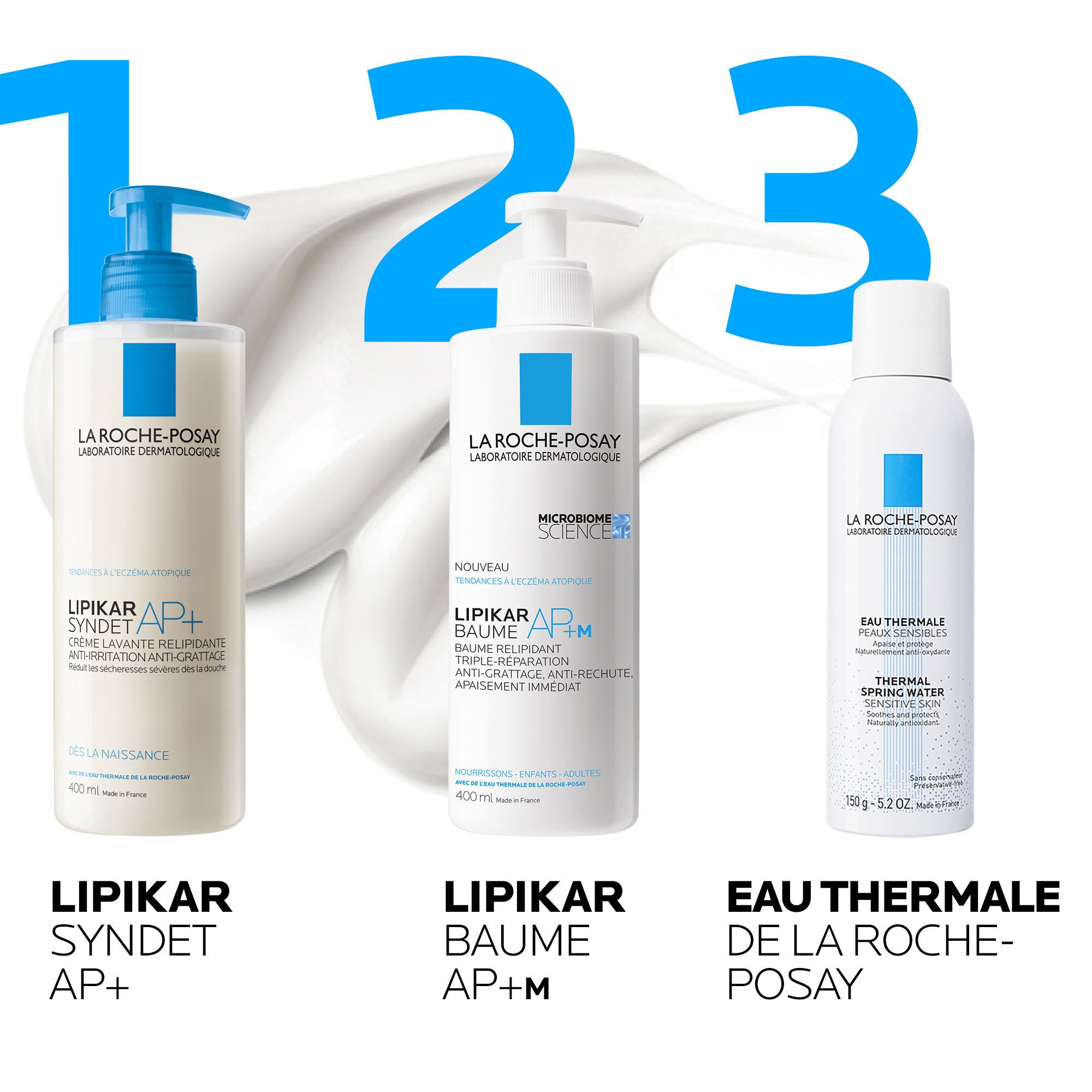 LA ROCHE POSAY LIPIKAR Baume AP+M Baume relipidant triple-réparation x2