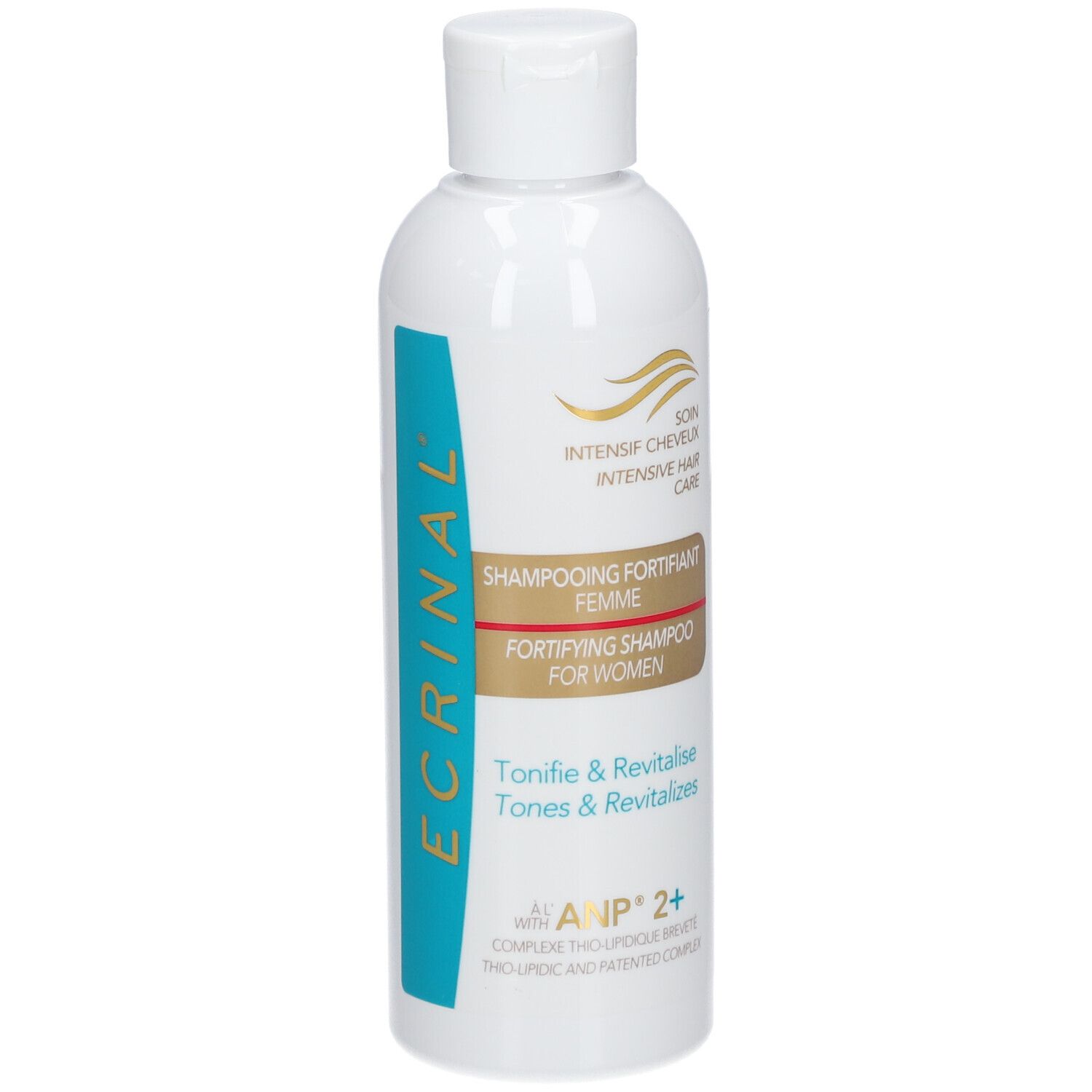 ECRINAL SOIN INTENSIF CHEVEUX SHAMPOING FORTIFIANT FEMME - Shampoing fortifiant.  - fl 200