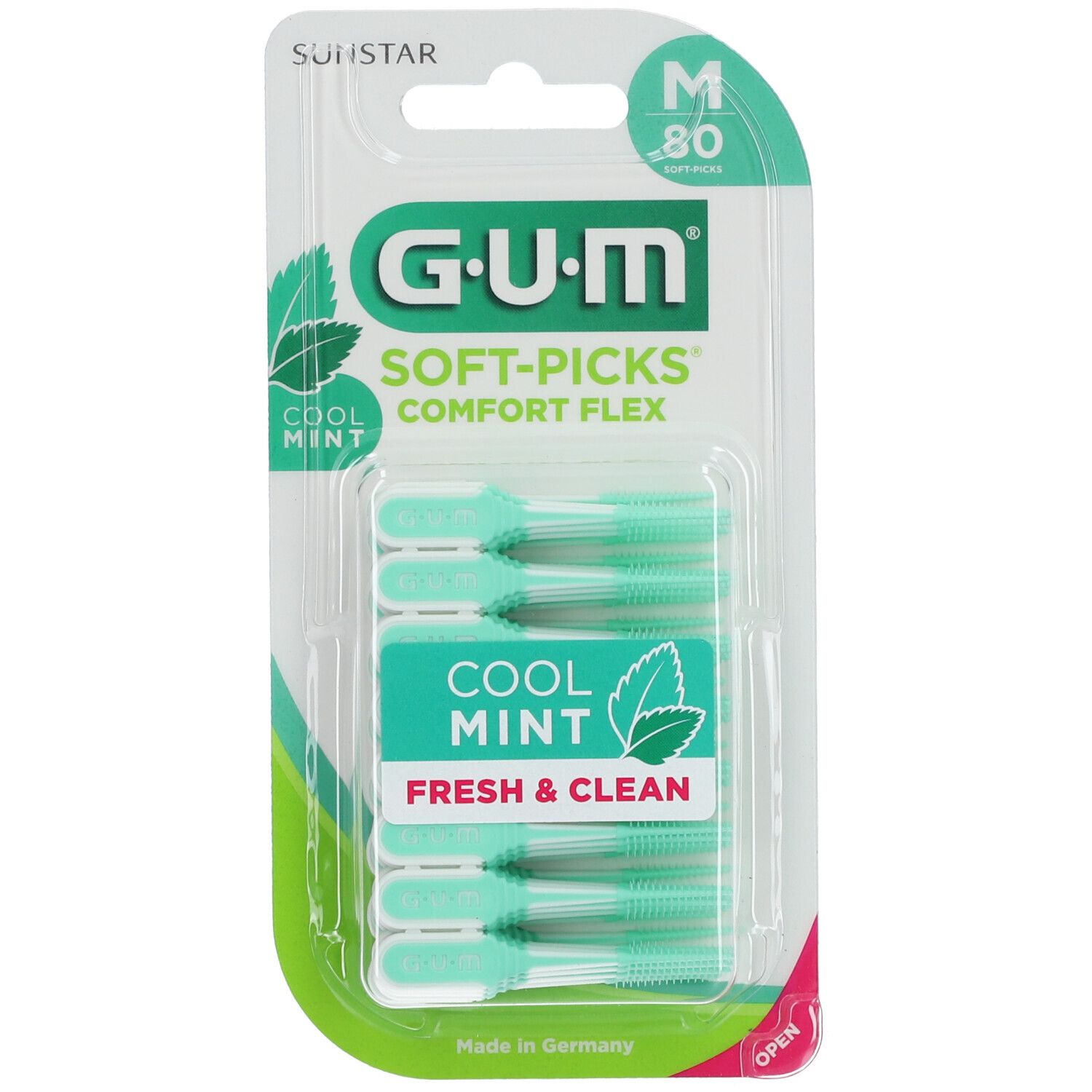 GUM SOFT-PICKS COMF FLEX MINT M100