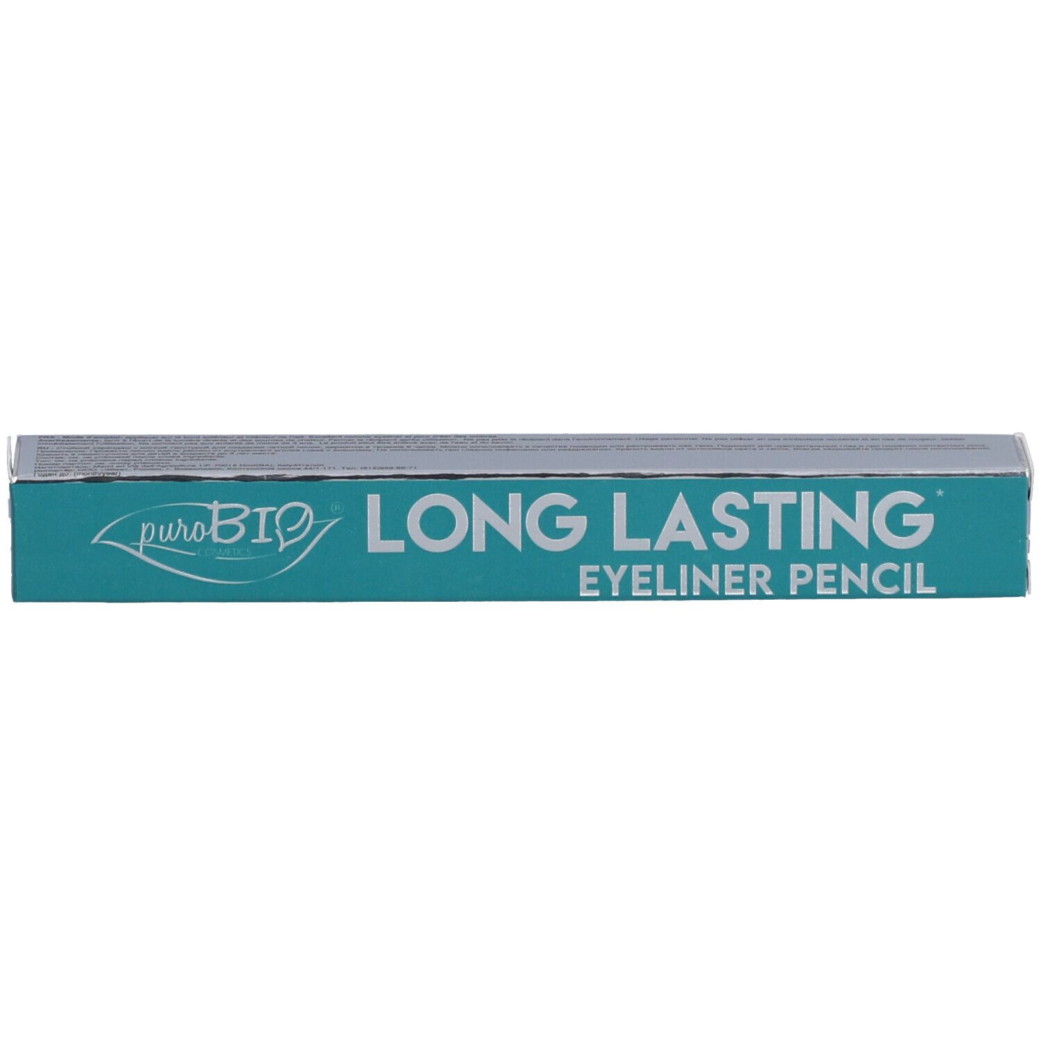 Verpakking. Opschrift: Long Lasting Eyeliner Pencil.