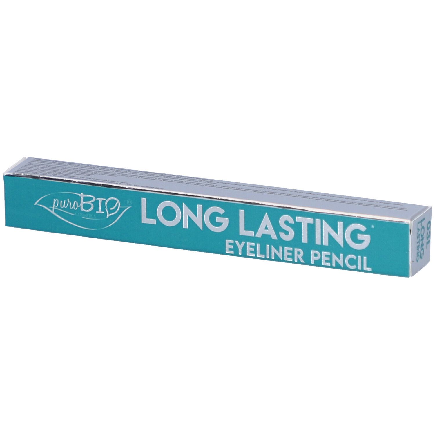 Verpakking. Opschrift: Long Lasting Eyeliner Pencil.