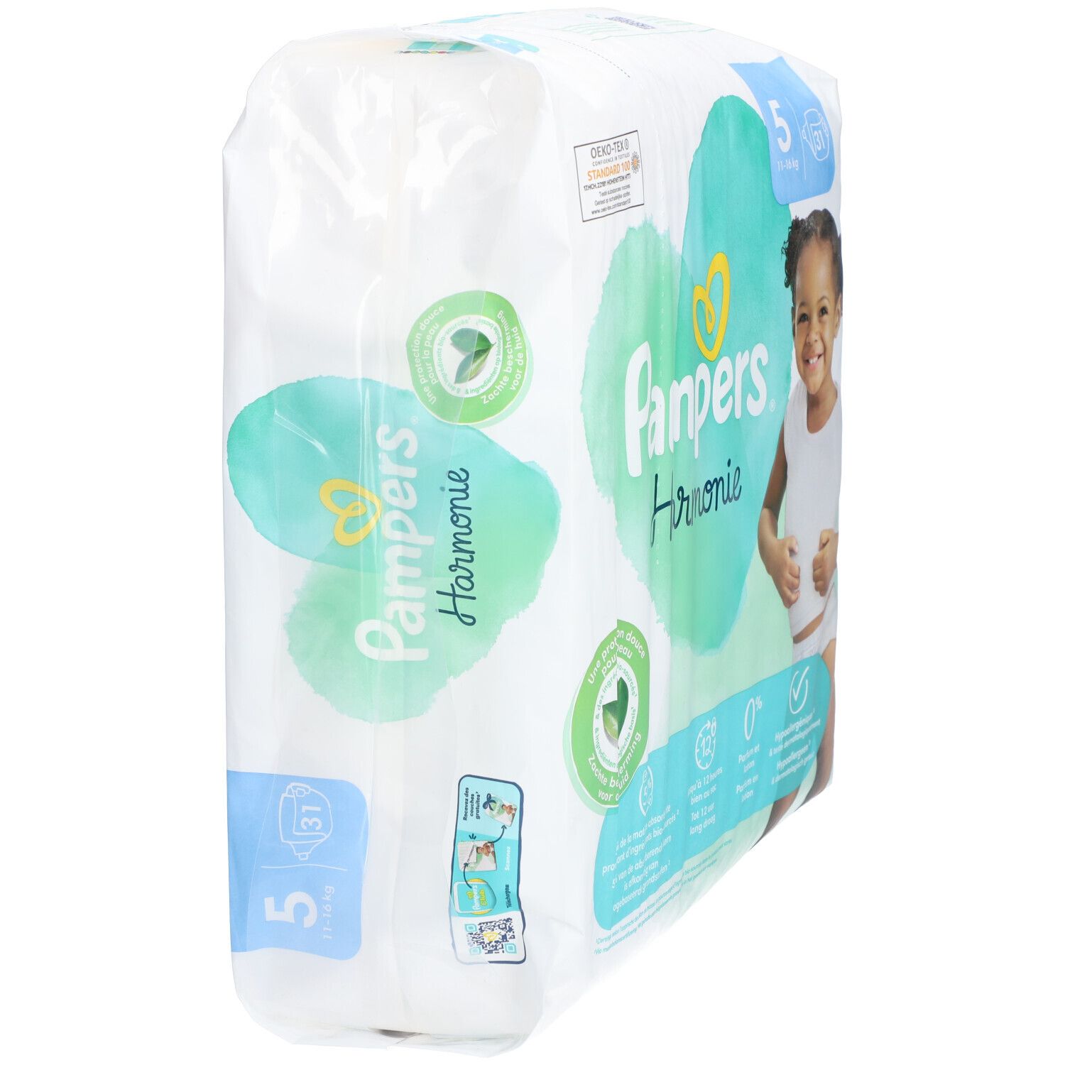 Pampers Harmonie - Luier van katoen en plantaardige vezels