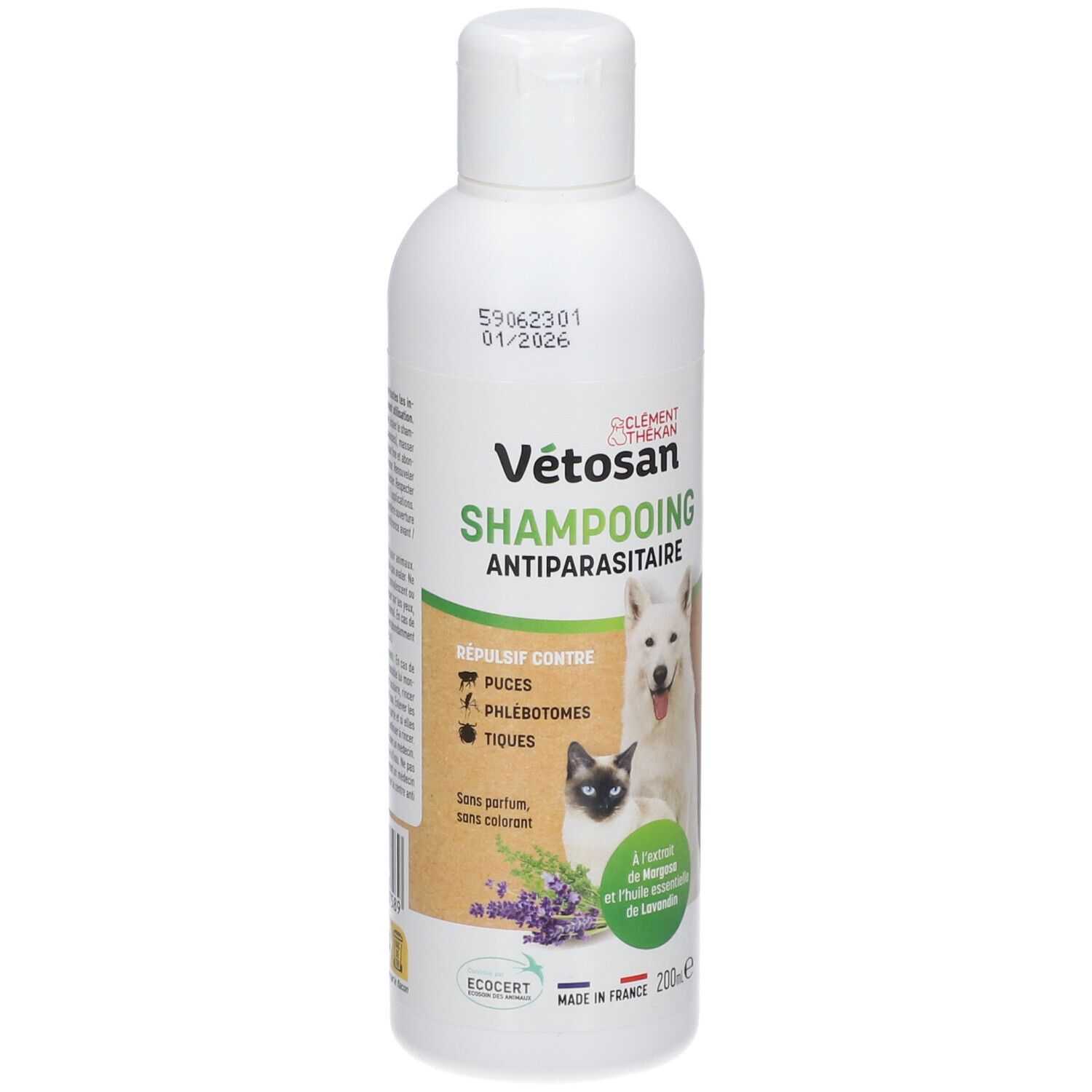 Clément Thékan Vétosan Shampooing Antiparasitaire