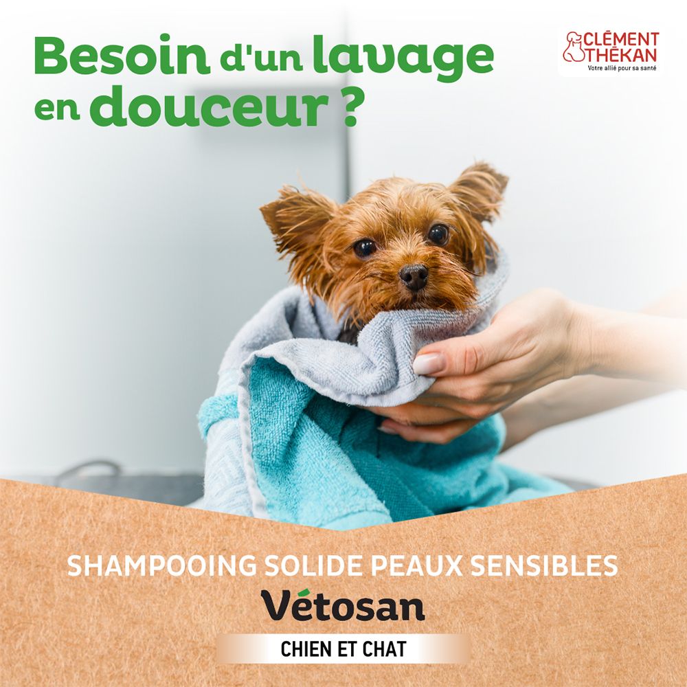 Clément Thékan Vétosan Vaste Shampoo Gevoelige Huid