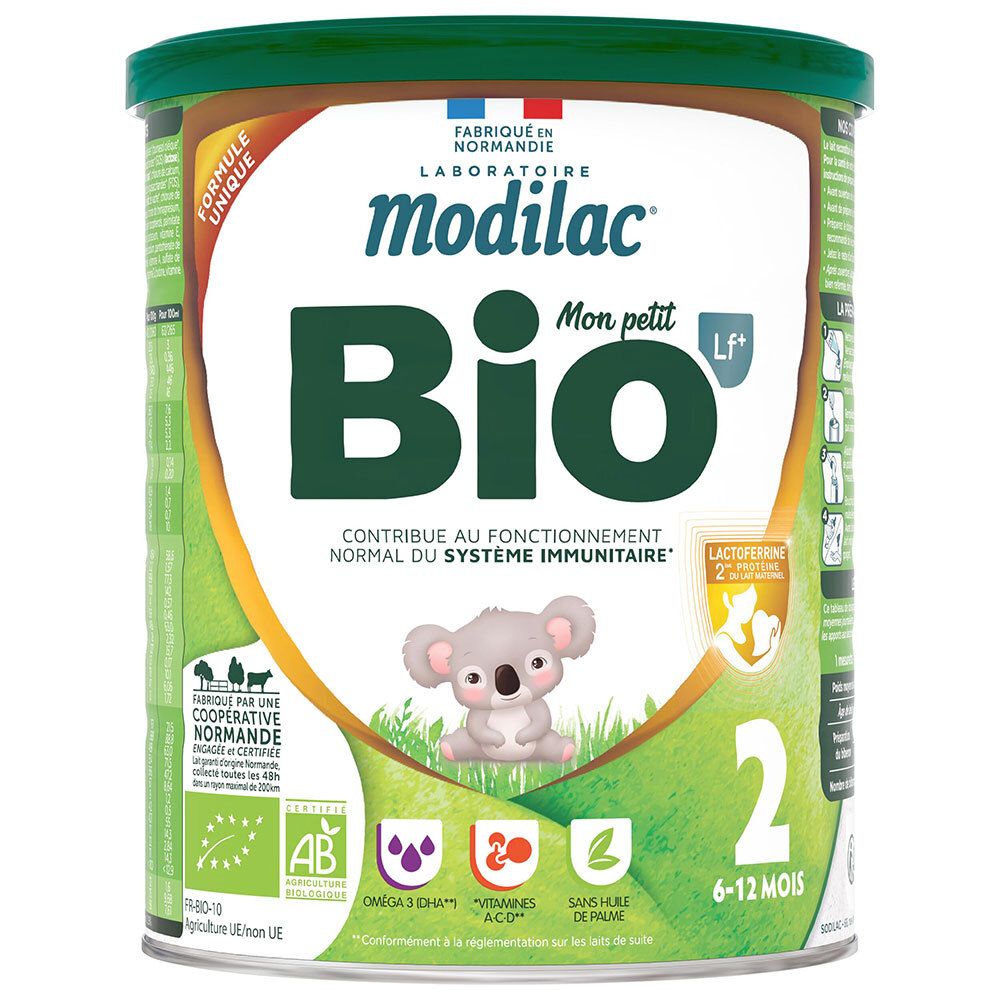 Modilac Bio lait 2ème âge