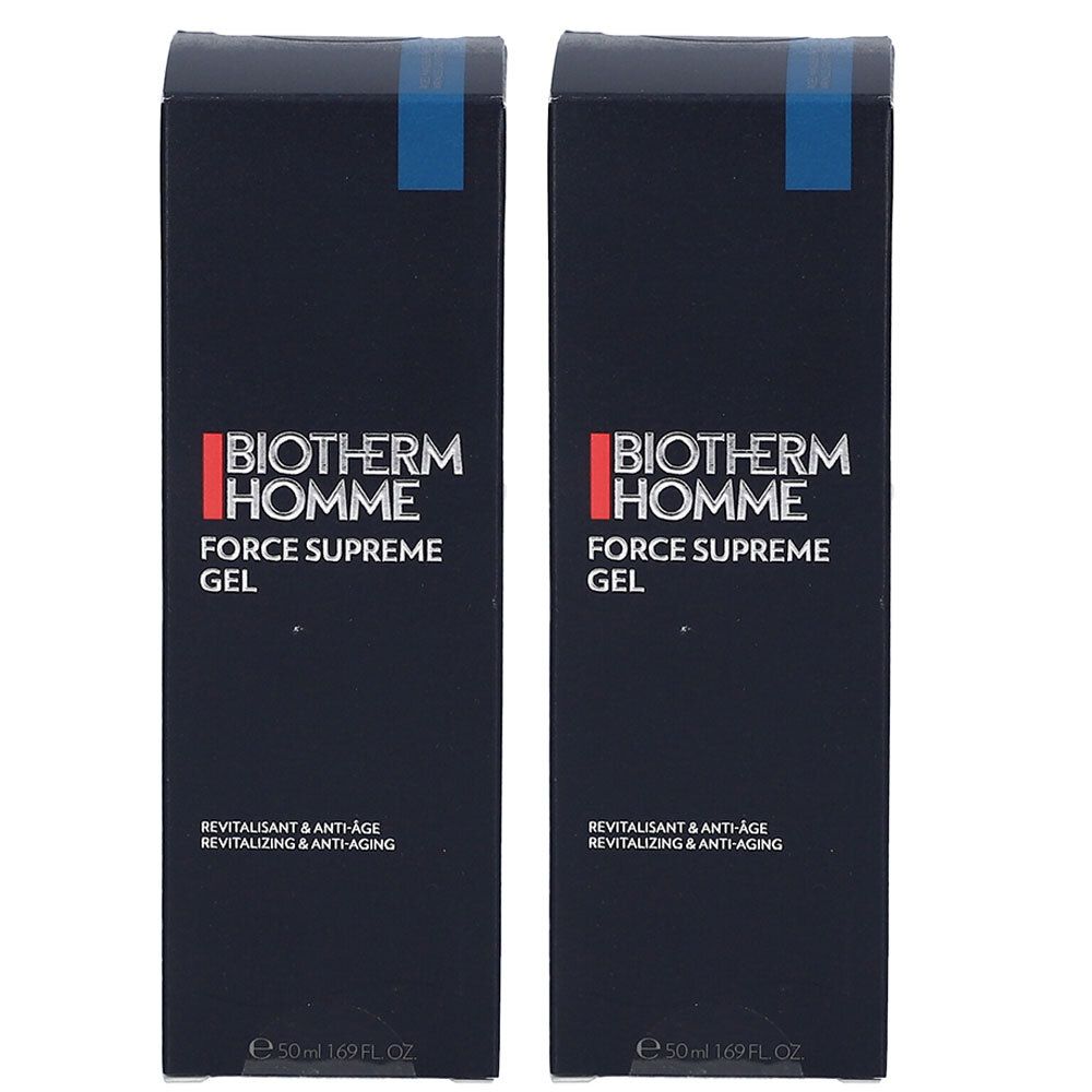 BIOTHERM H FORCE SUPREME GEL50ML x2