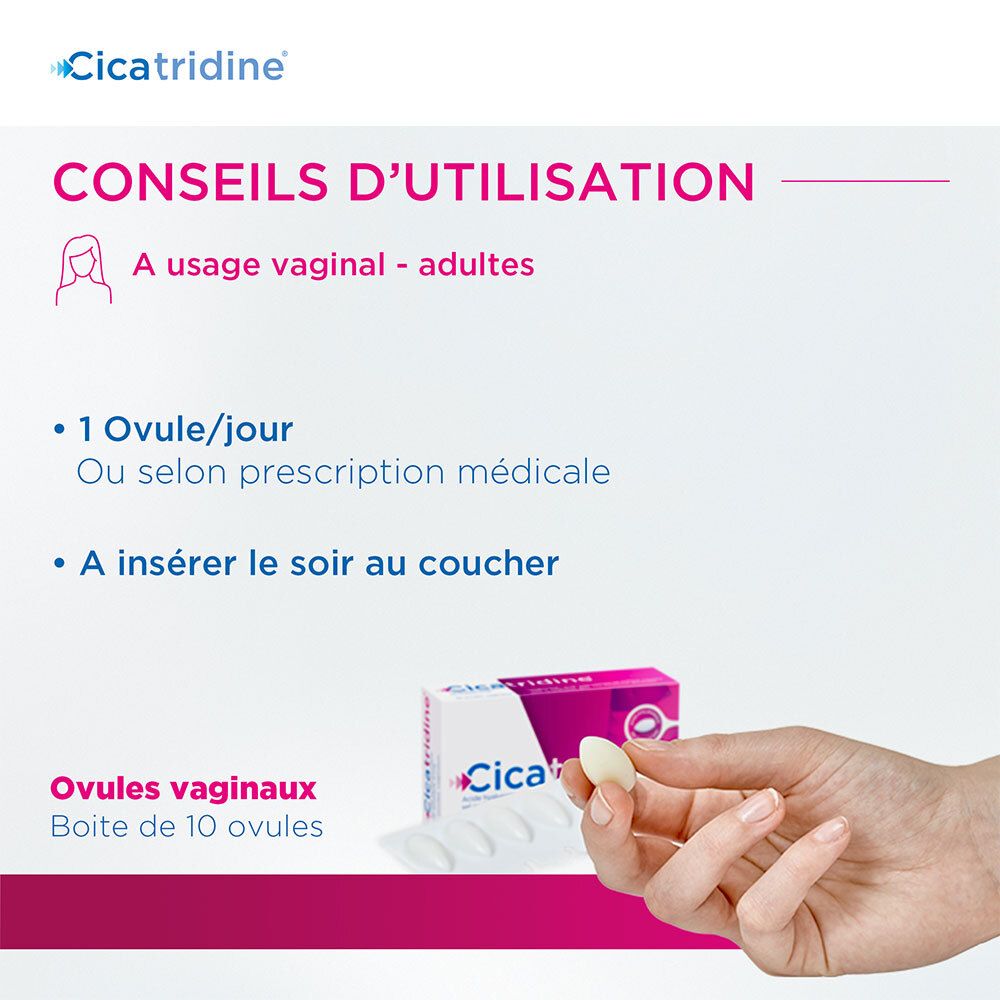 Cicatridine® Ovule Vaginal