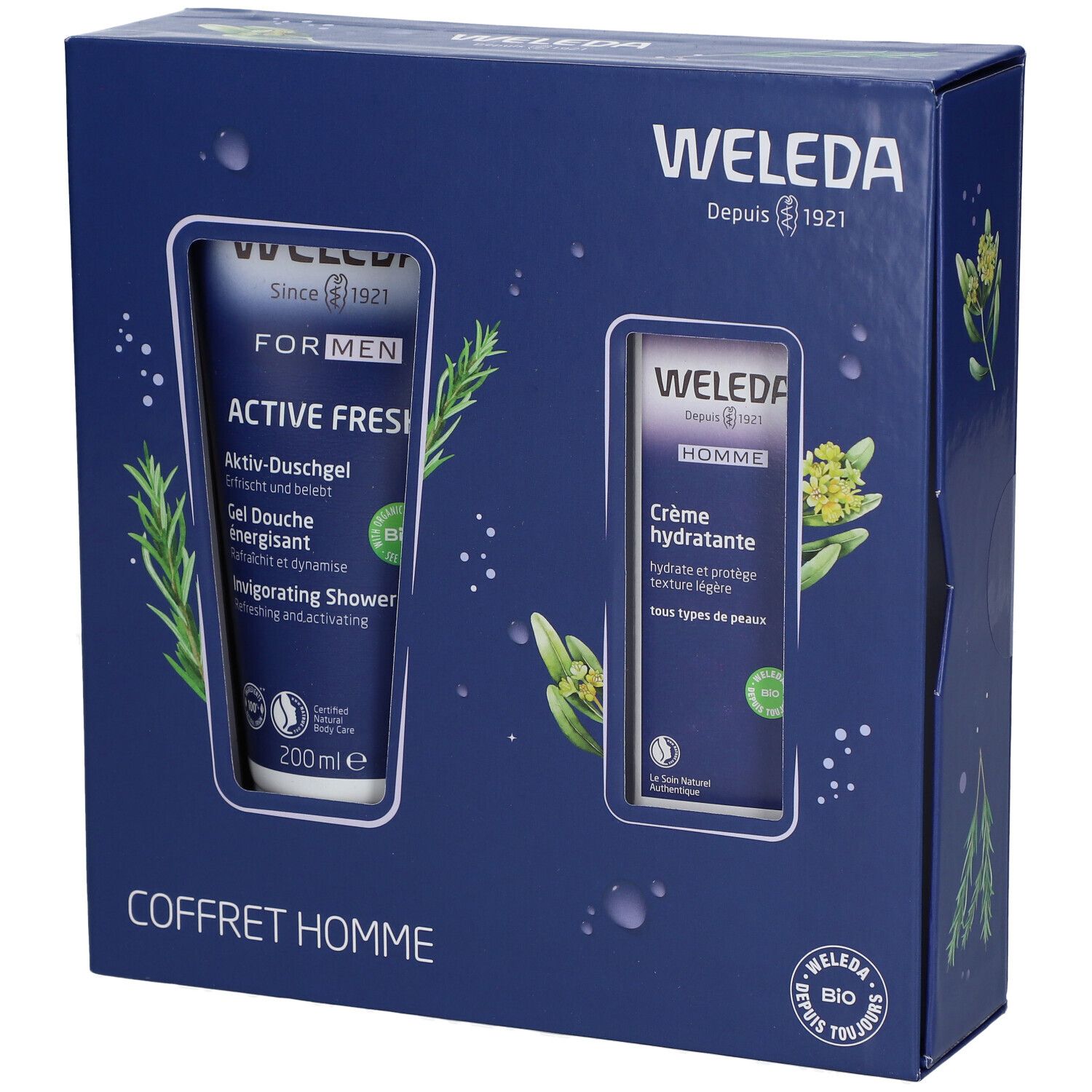 WELEDA Coffret Homme Bio