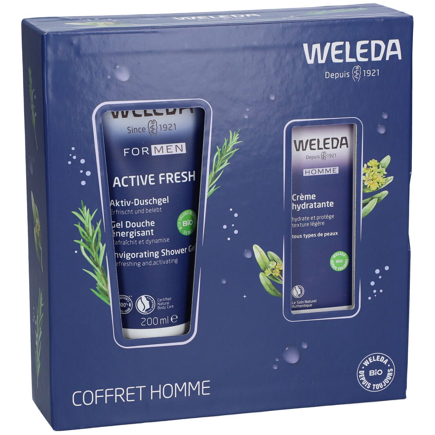 WELEDA Coffret Homme Bio