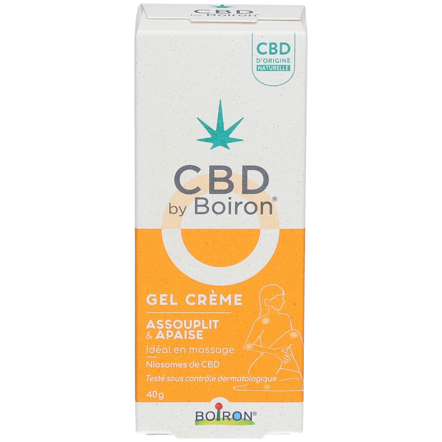 CBD by Boiron® Gel crème 40 g - Farmaline