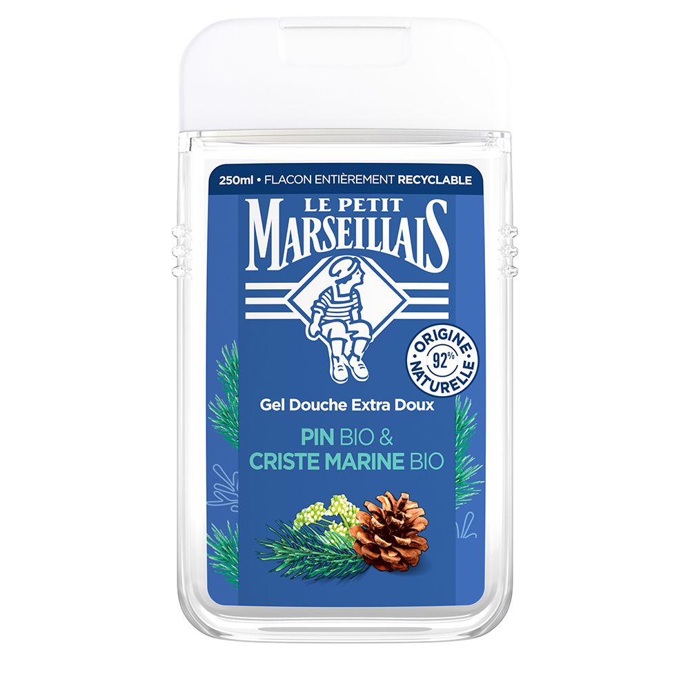 Le Petit Marseillais Biologische Pijnboom & Criste Marine Extra Zachte Douchegel