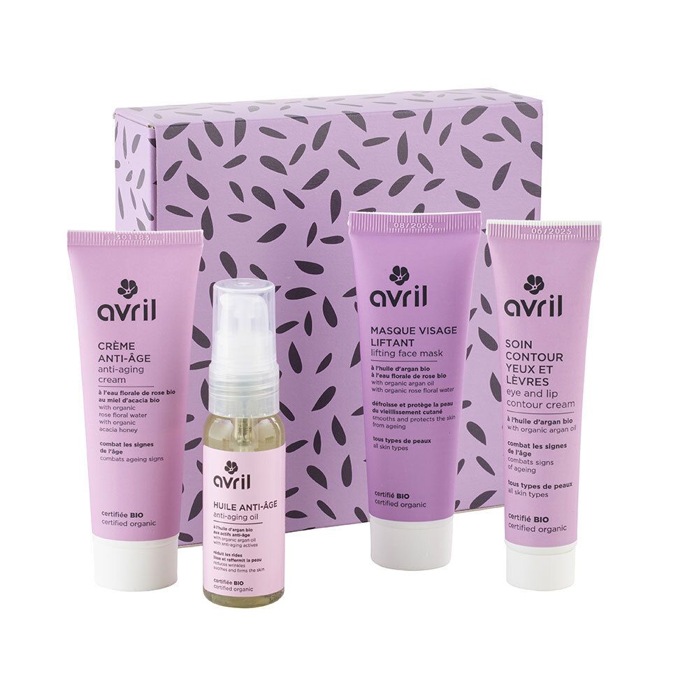 avril Coffret cadeau Jeunesse Eternelle - Cosmétiques certifiés BIO