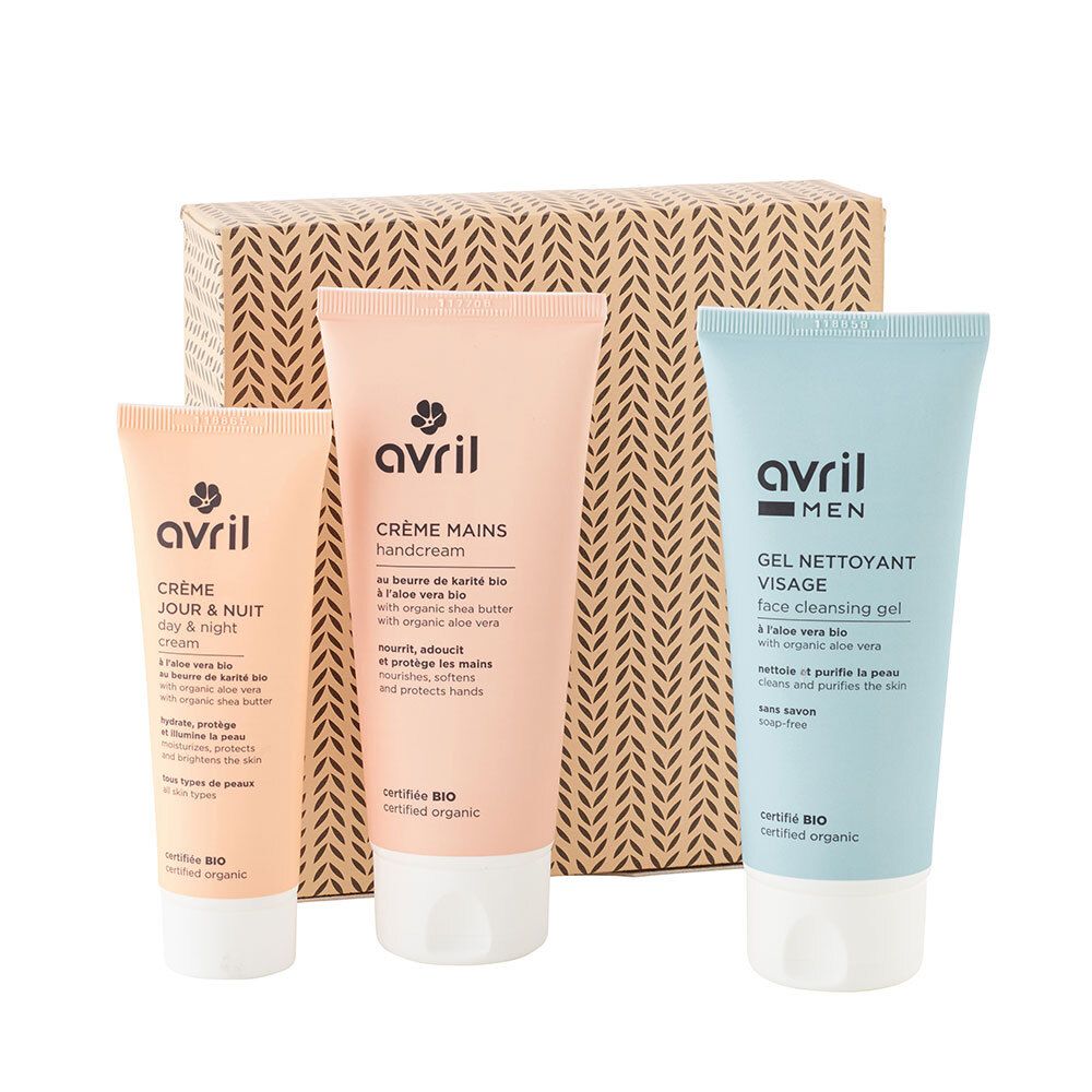 AVRIL Coffret cadeau Mes basiques - Cosmétiques certifiés BIO