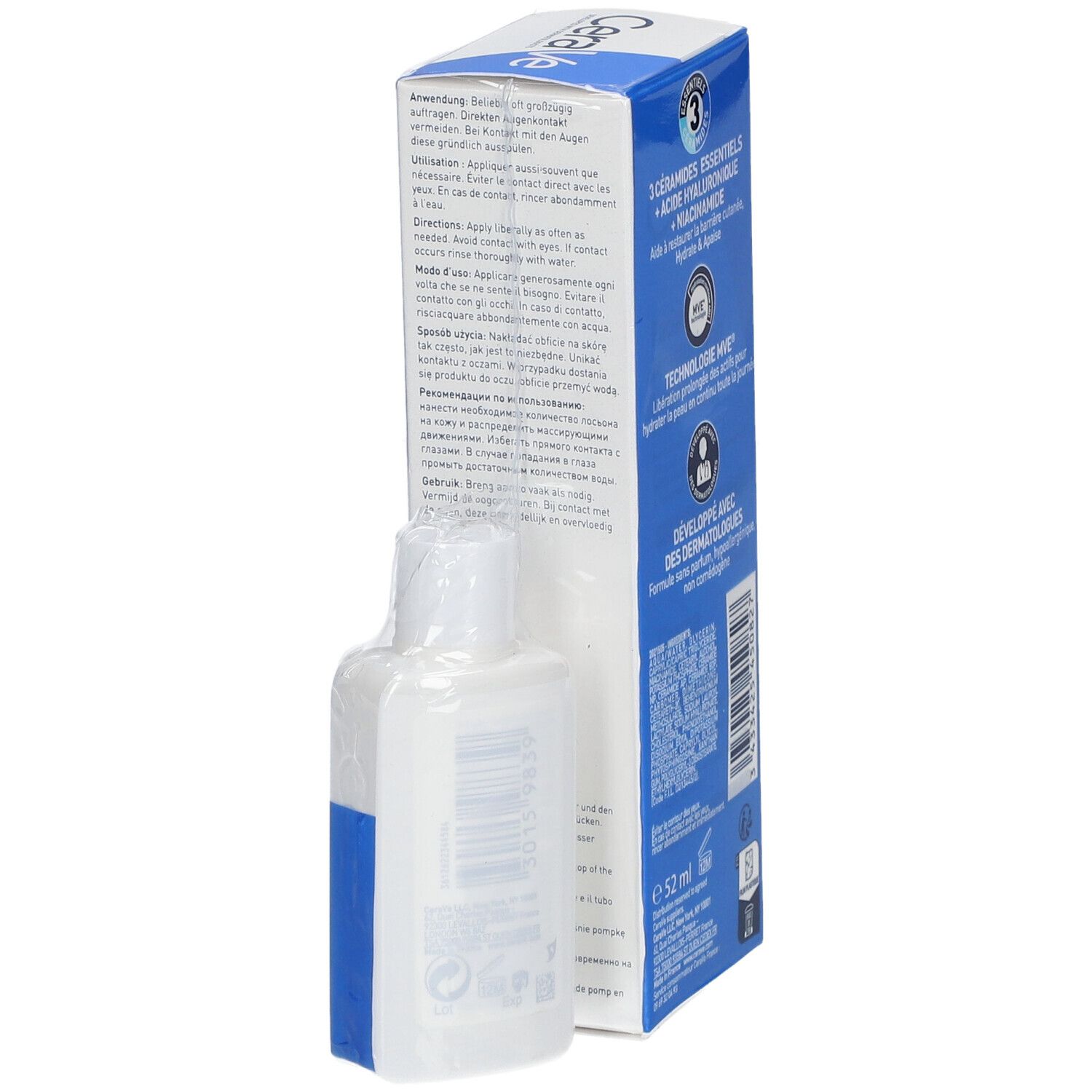 CERAVE CR HYDR VISAGE 52ML+ CR LAV