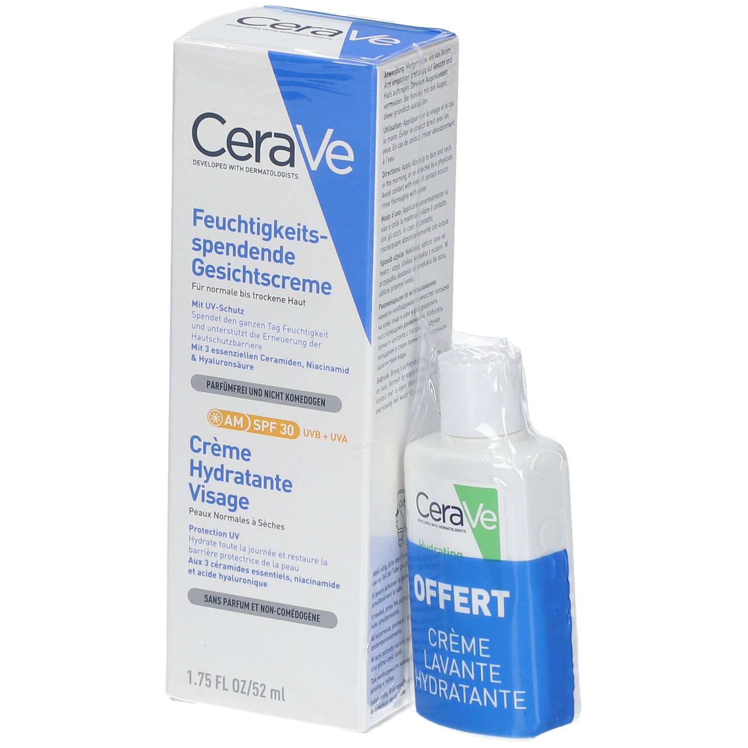 CERAVE CR VIS SPF30 52ML+ CR LAV