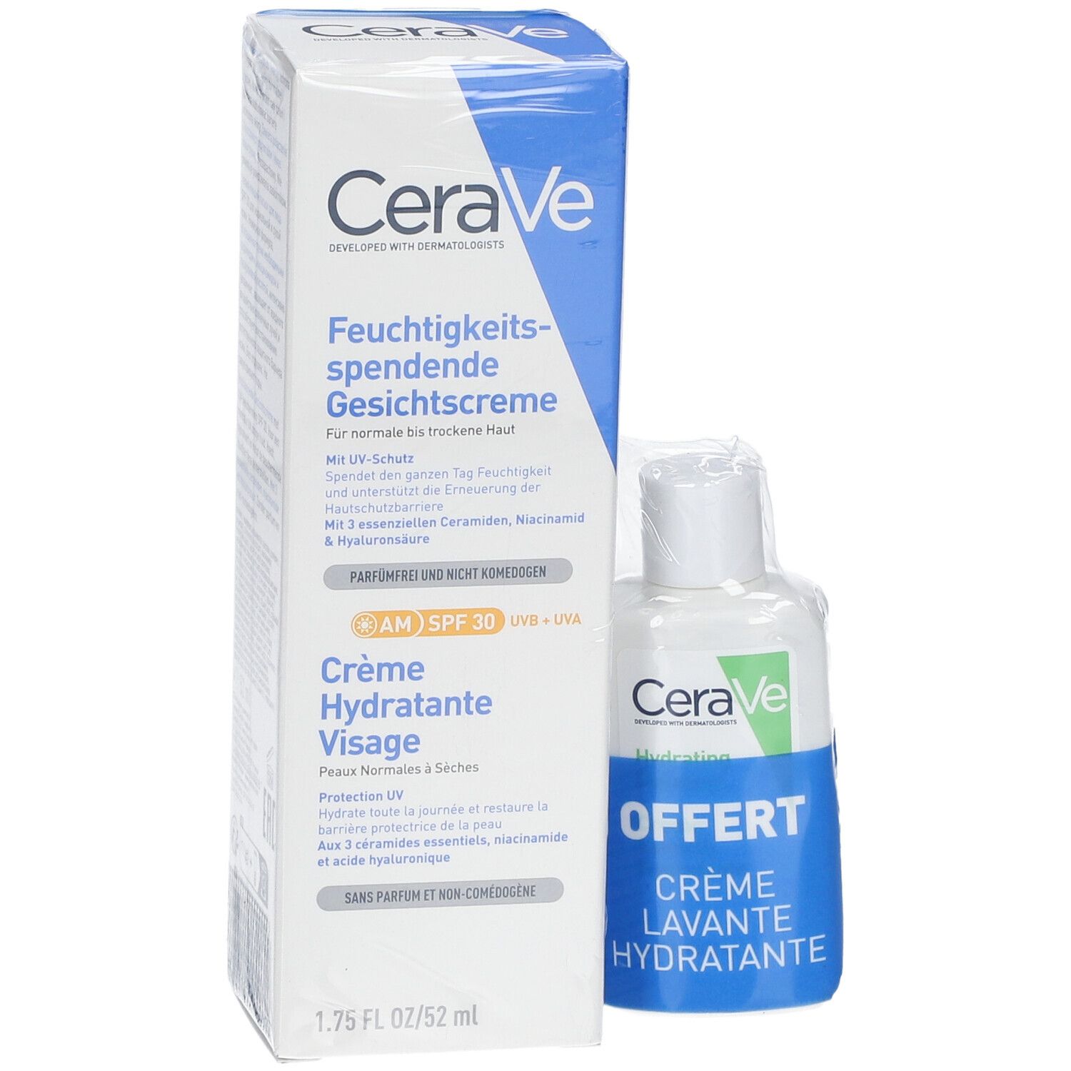 CERAVE CR VIS SPF30 52ML+ CR LAV