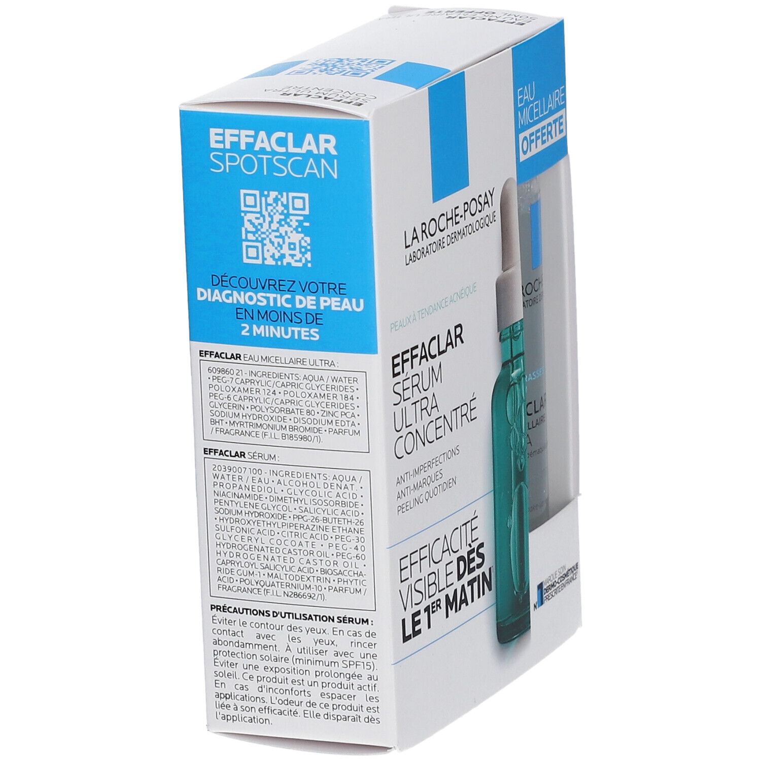 EFFACLAR SERUM 30ML+MINI EM