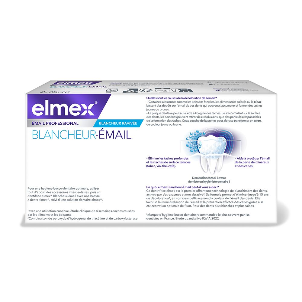 Elmex Email Professional Blancheur Duo