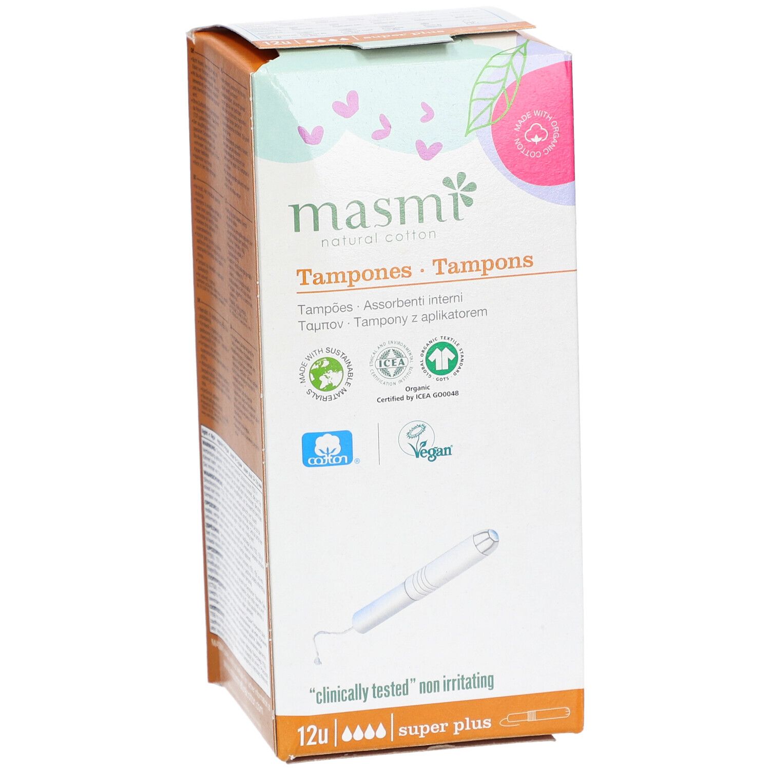 MASMI Super Plus Tampon met Applicator