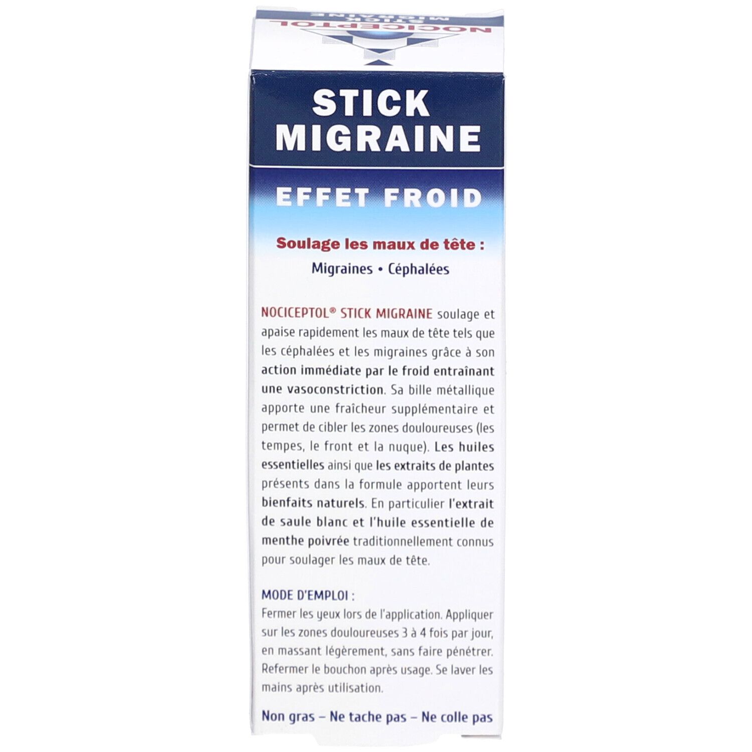 Nociceptol Koudeffect Migraine Stick