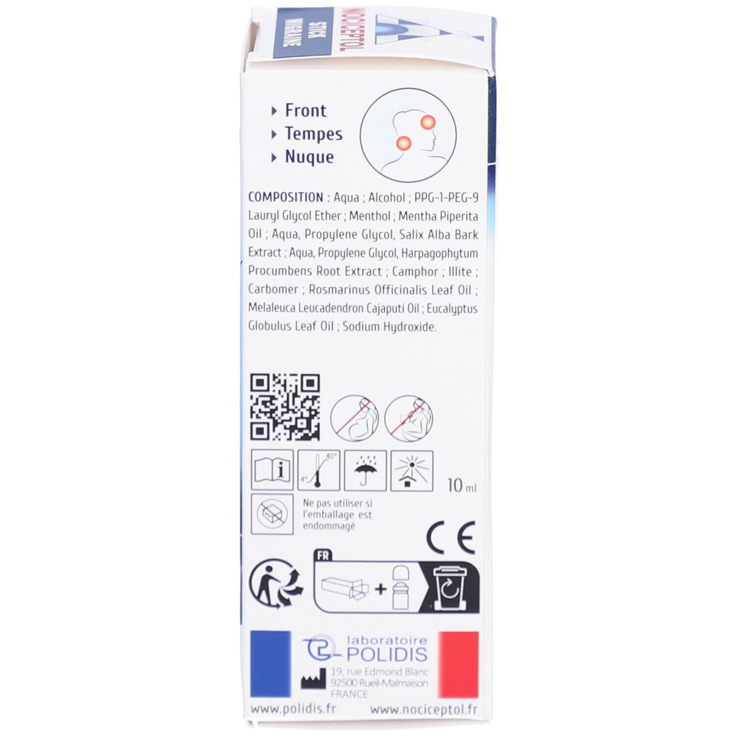 Nociceptol Koudeffect Migraine Stick