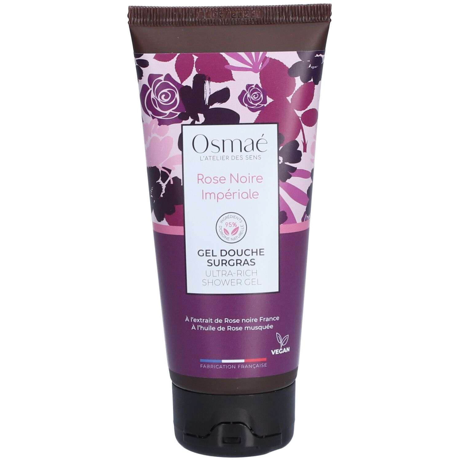 Osmaé Gel Douche Surgras Rose Noire Impériale