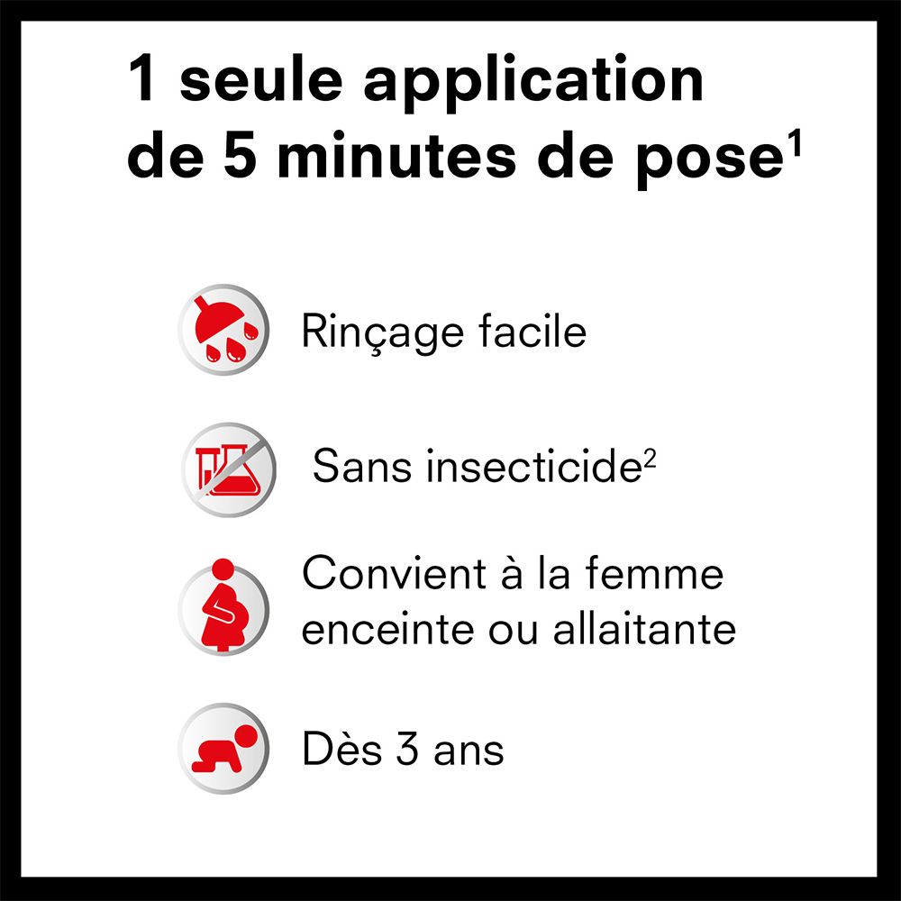 Info over Pouxit Flash Shampooing. Zonder insecticiden, geurloos. Geschikt voor kinderen vanaf 3 jaar en zwangere vrouwen.