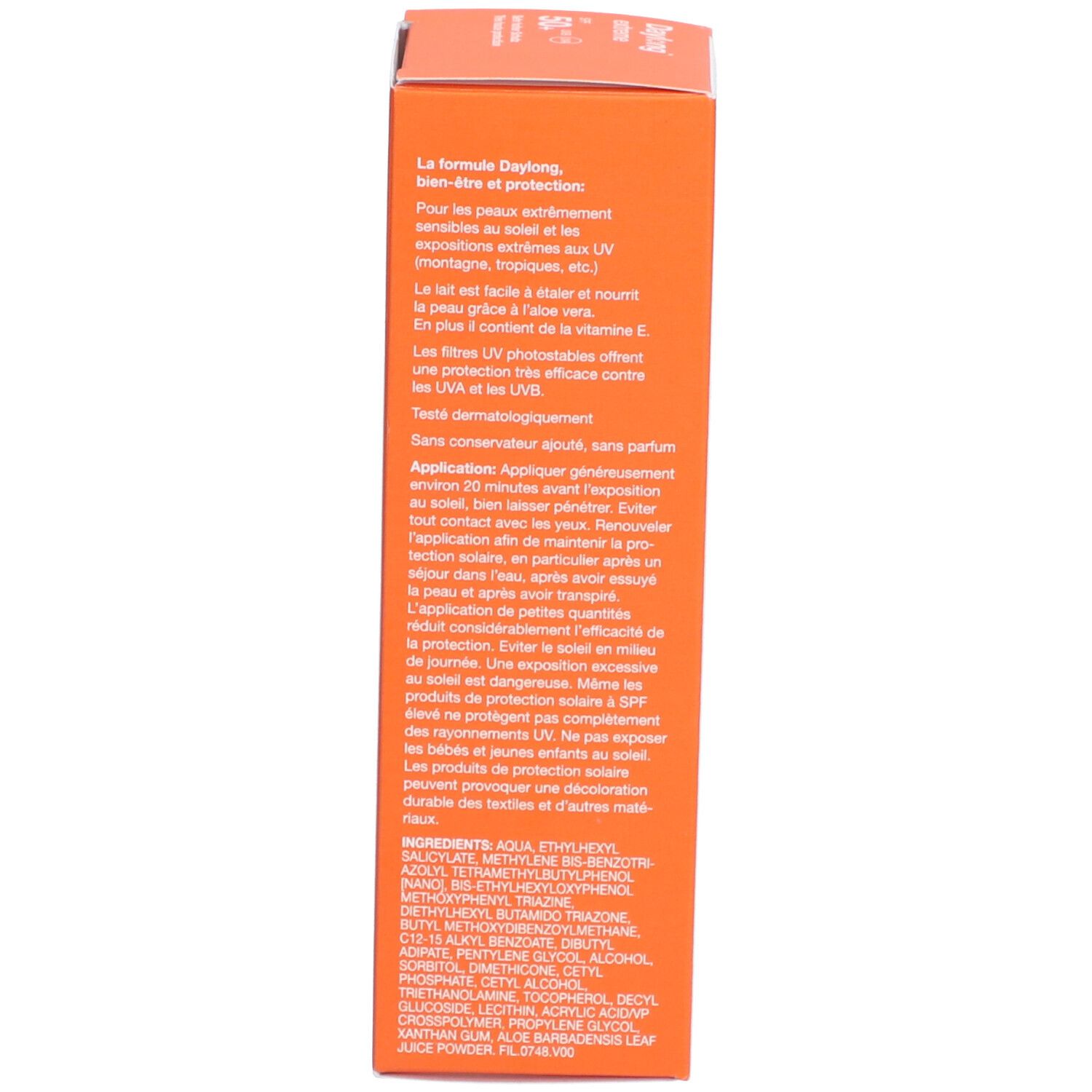 Daylong Extreme SPF 50+ Lait solaire Liposom