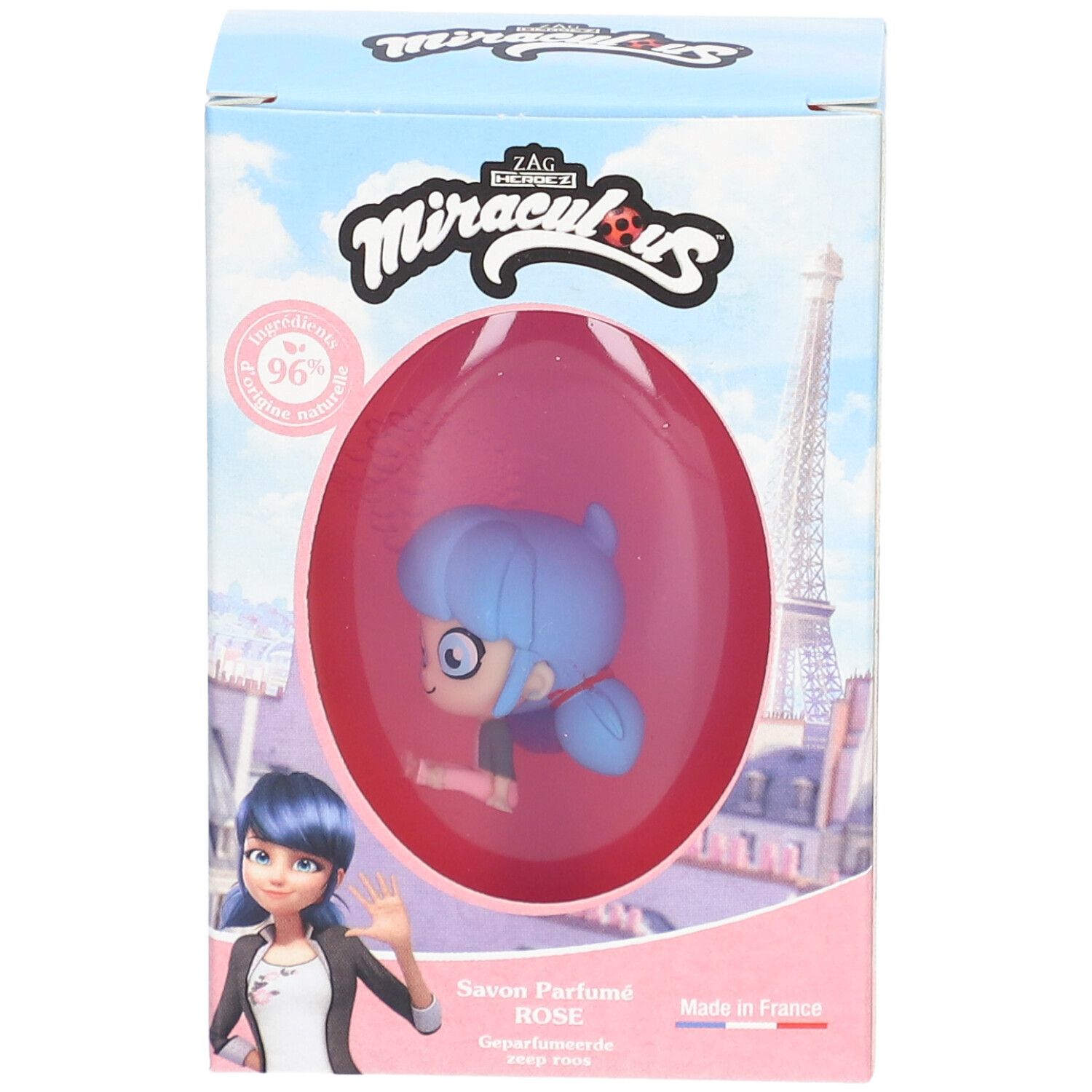 Le Comptoir du Bain Miraculous Vaste Zeep Roos Figurine Marinette