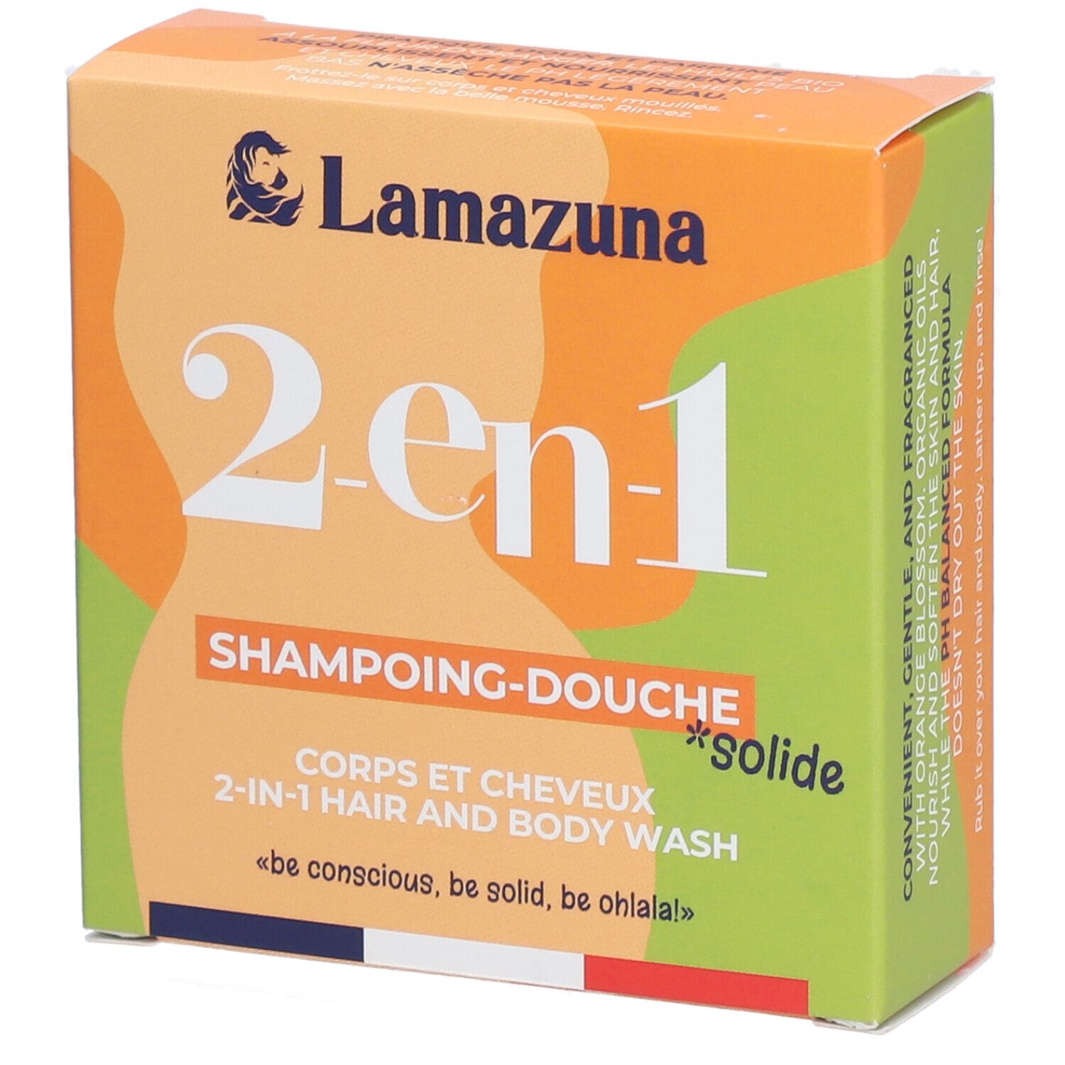 Lamazuna Shampoing-Douche Solide 2 en 1