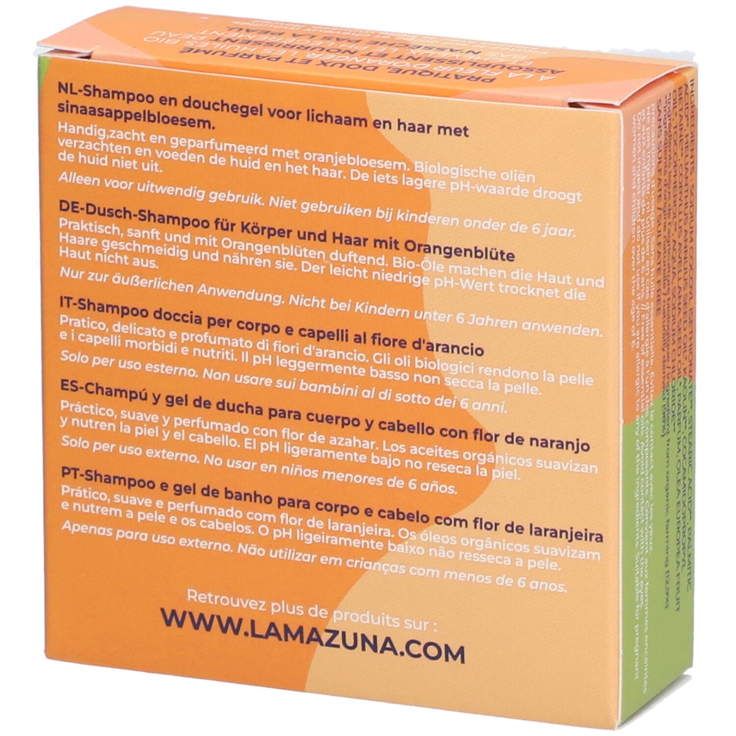 Lamazuna Shampoing-Douche Solide 2 en 1
