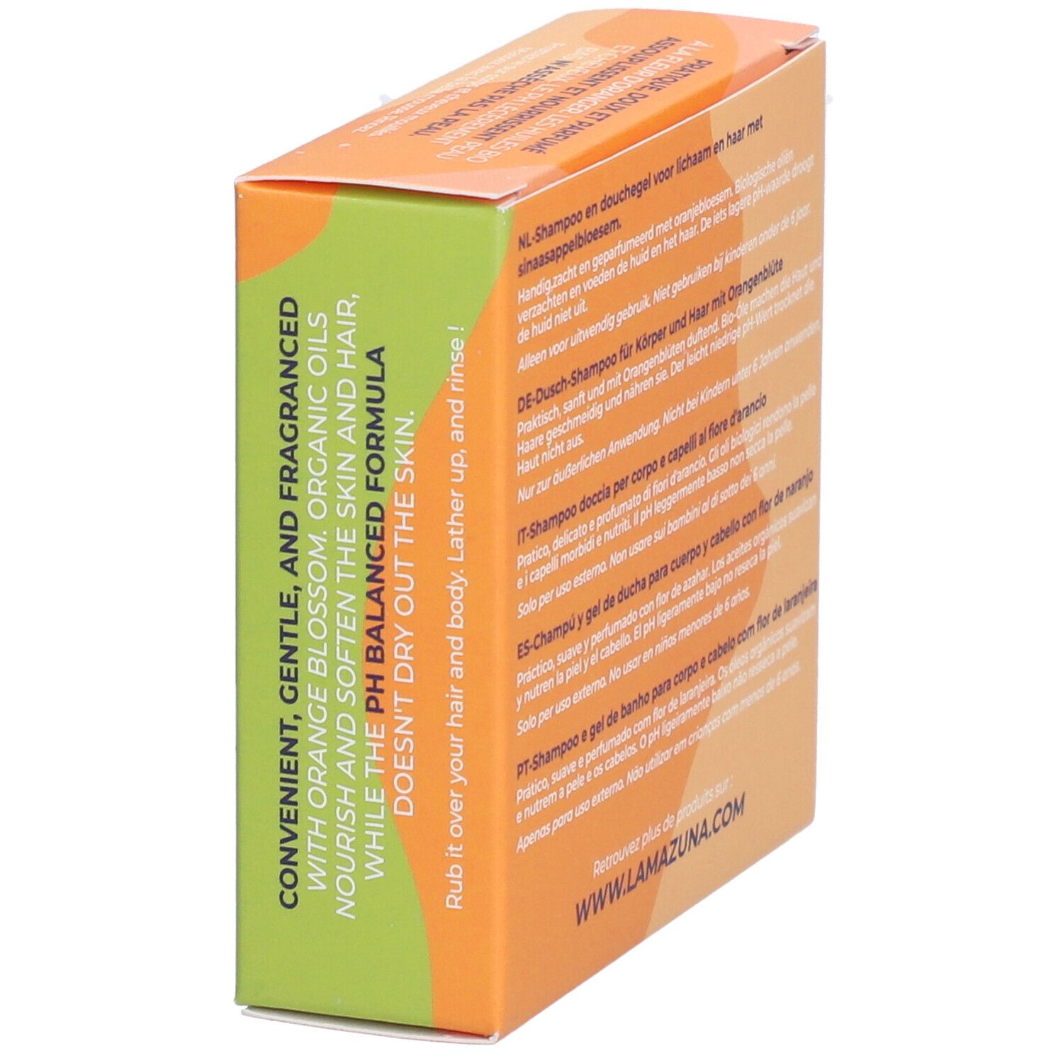 Lamazuna Shampoing-Douche Solide 2 en 1