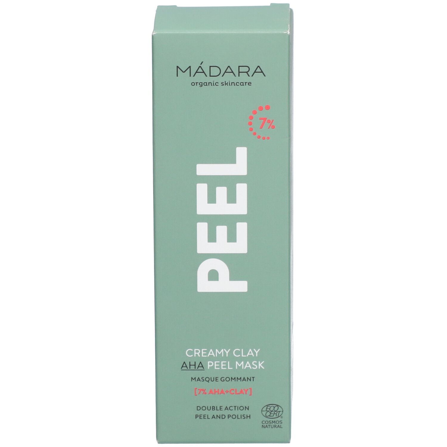 MÁDARA Masque Gommant AHA à l'Argile Blanche