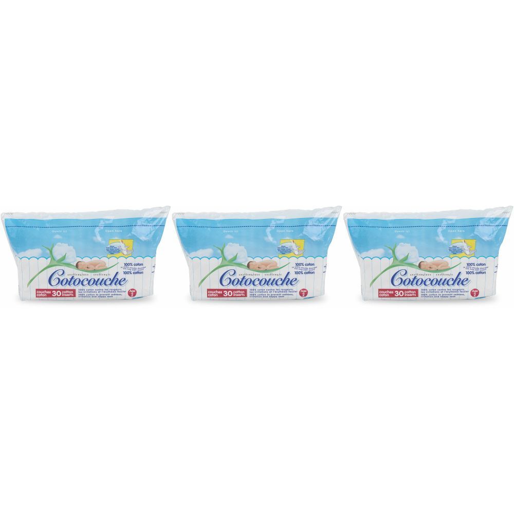 Cotocouche Couches coton 2ème âge