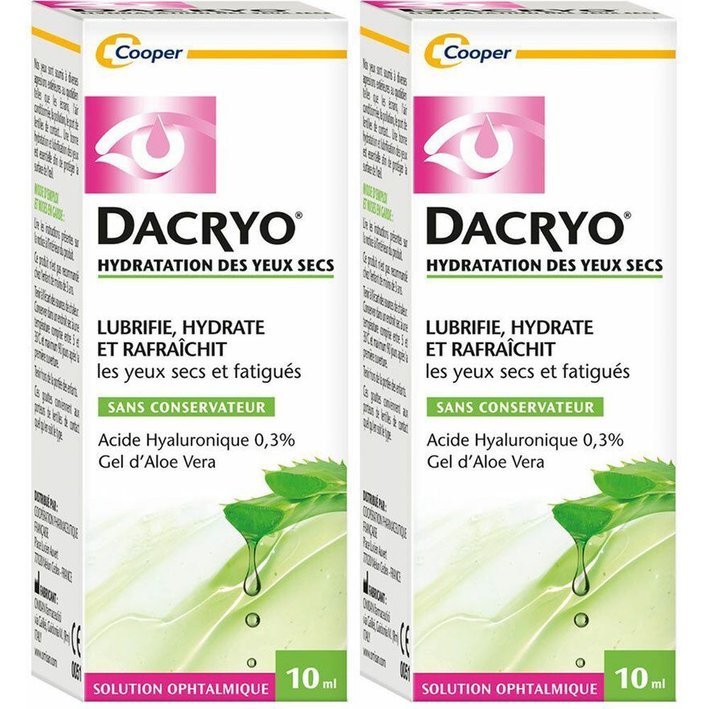 Dacryo Hydratation des Yeux Secs