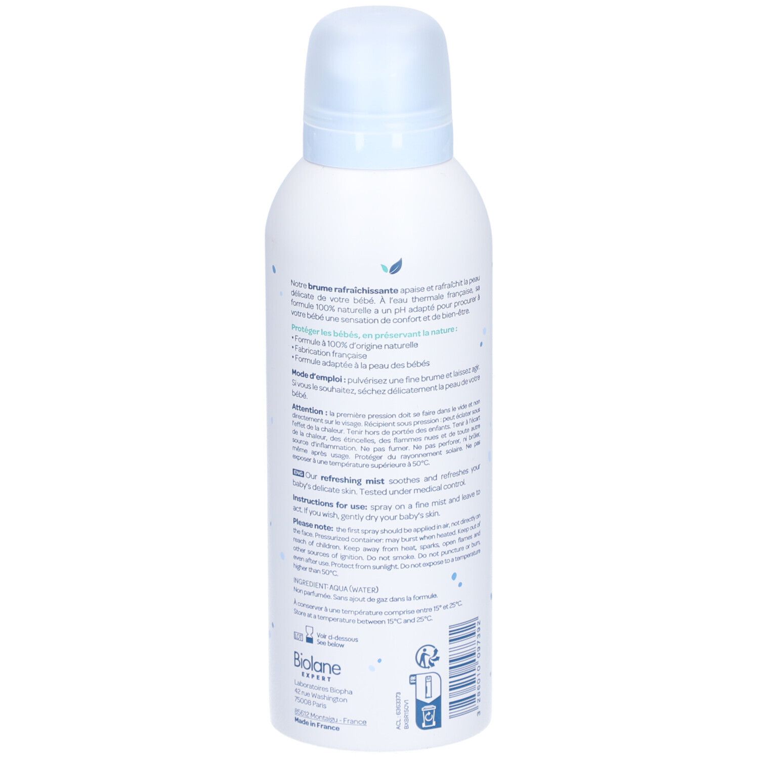 Biolane Expert Verfrissende Mist