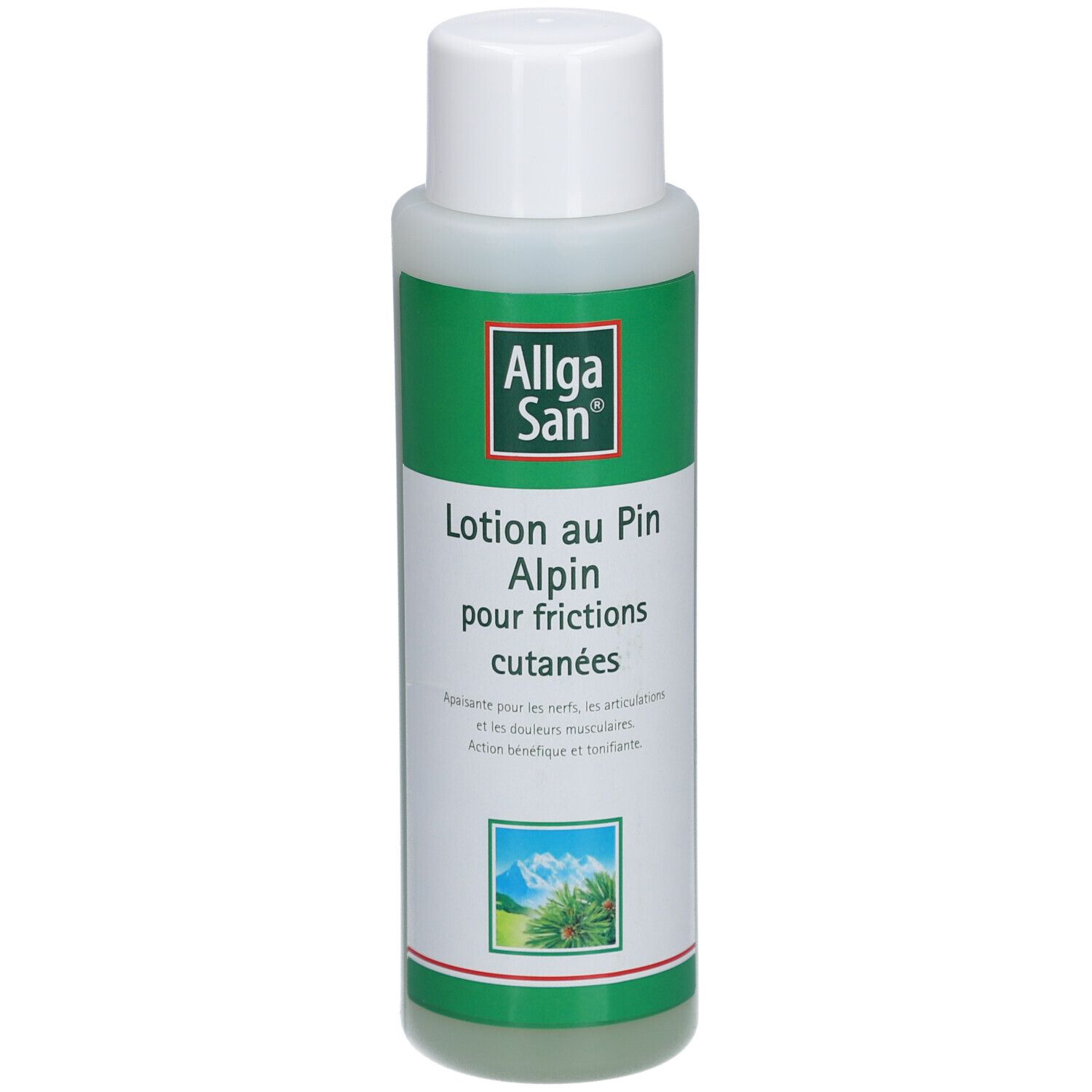 Allga San® Lotion au Pin Alpin pour Frictions Cutanées
