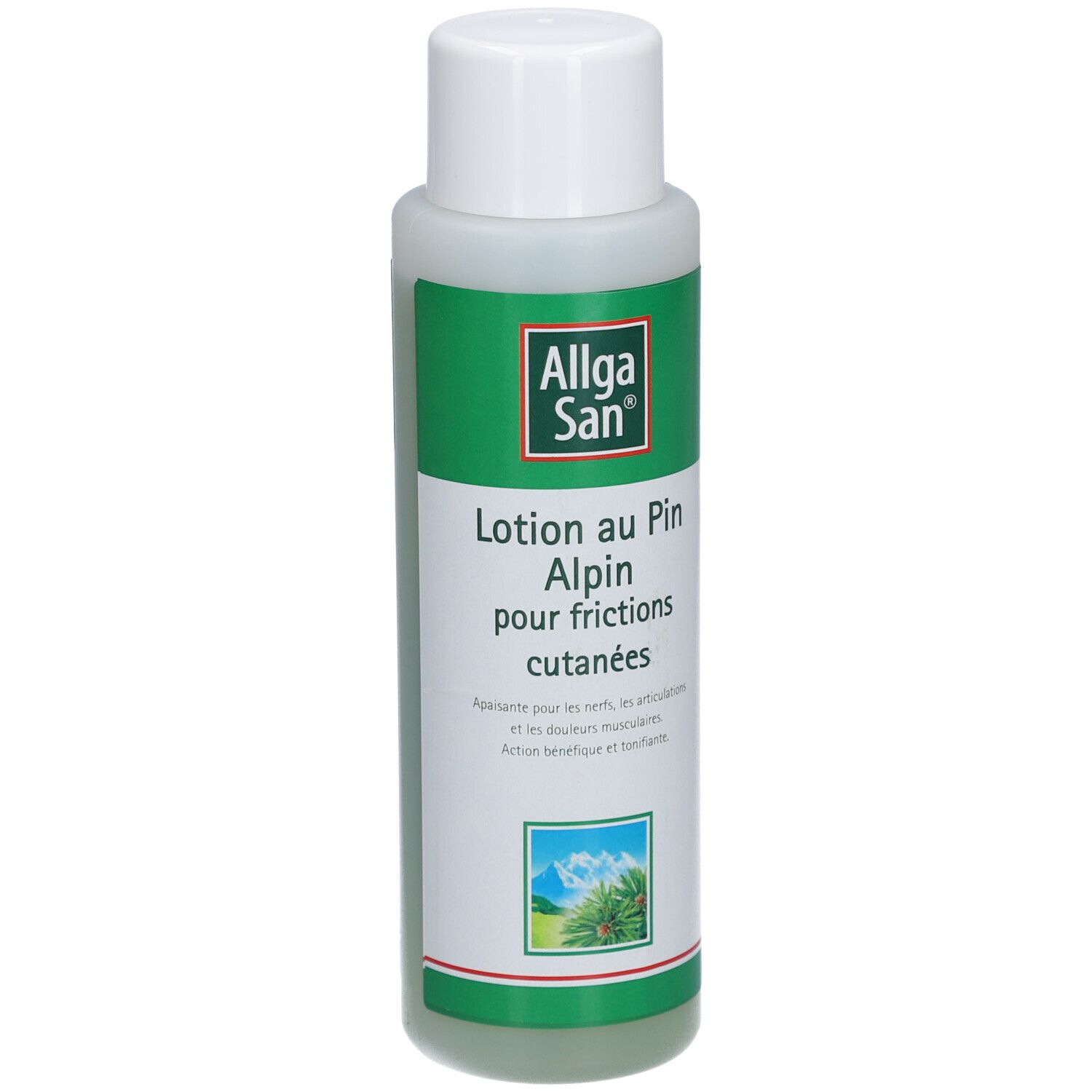 Allga San® Lotion au Pin Alpin pour Frictions Cutanées