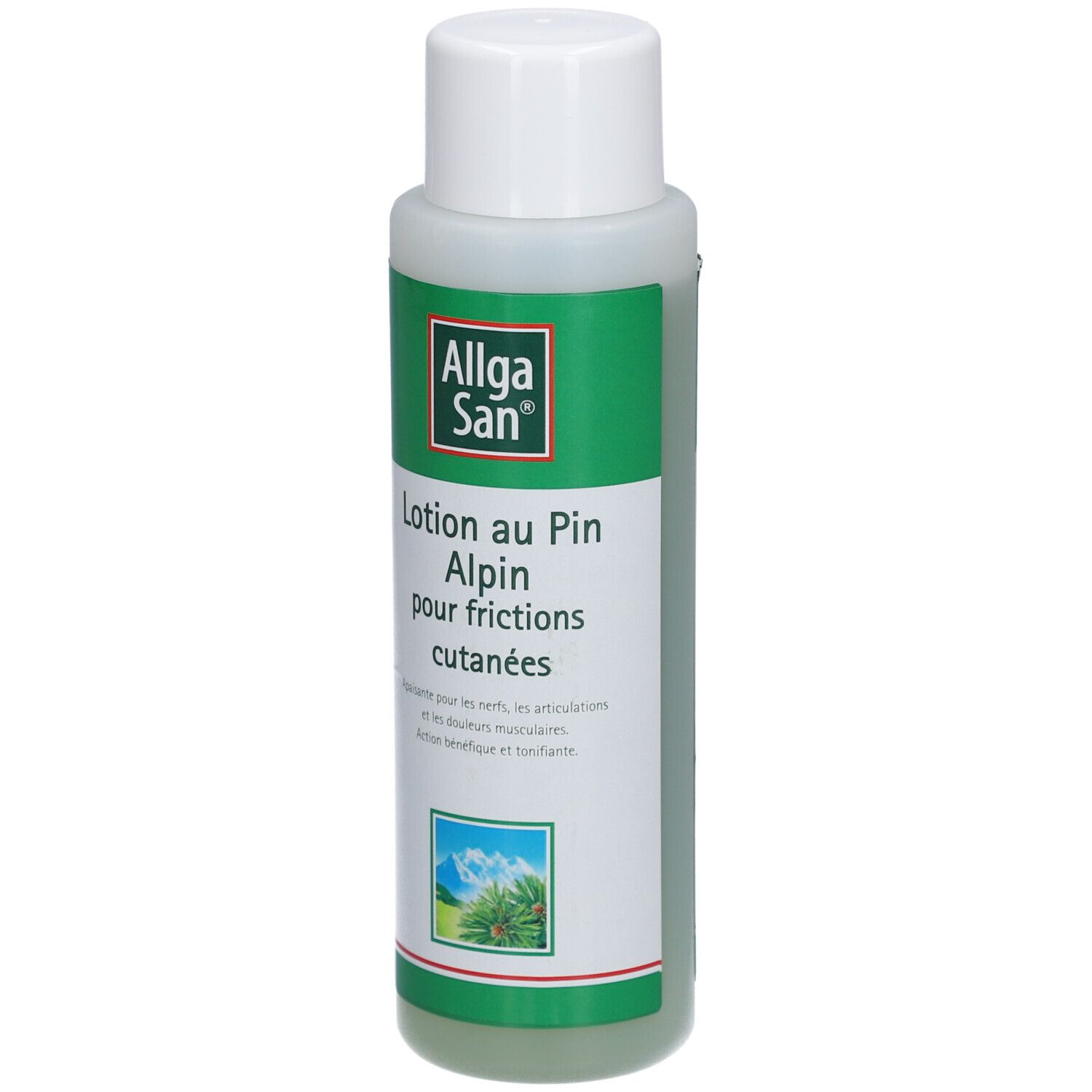 Allga San® Lotion au Pin Alpin pour Frictions Cutanées