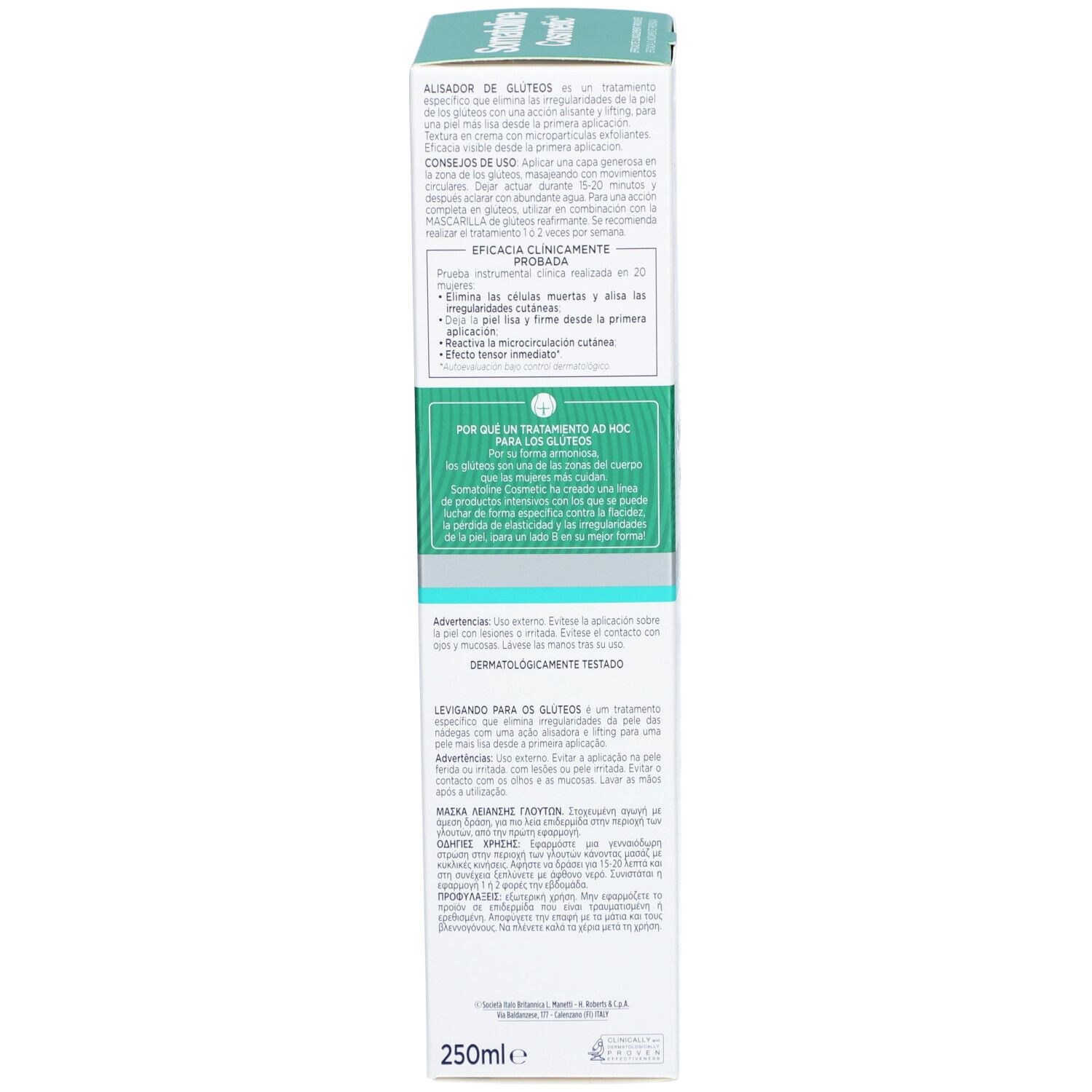 Somatoline Cosmetic Gladmakend Billen - Perfecting Exfoliërend Masker