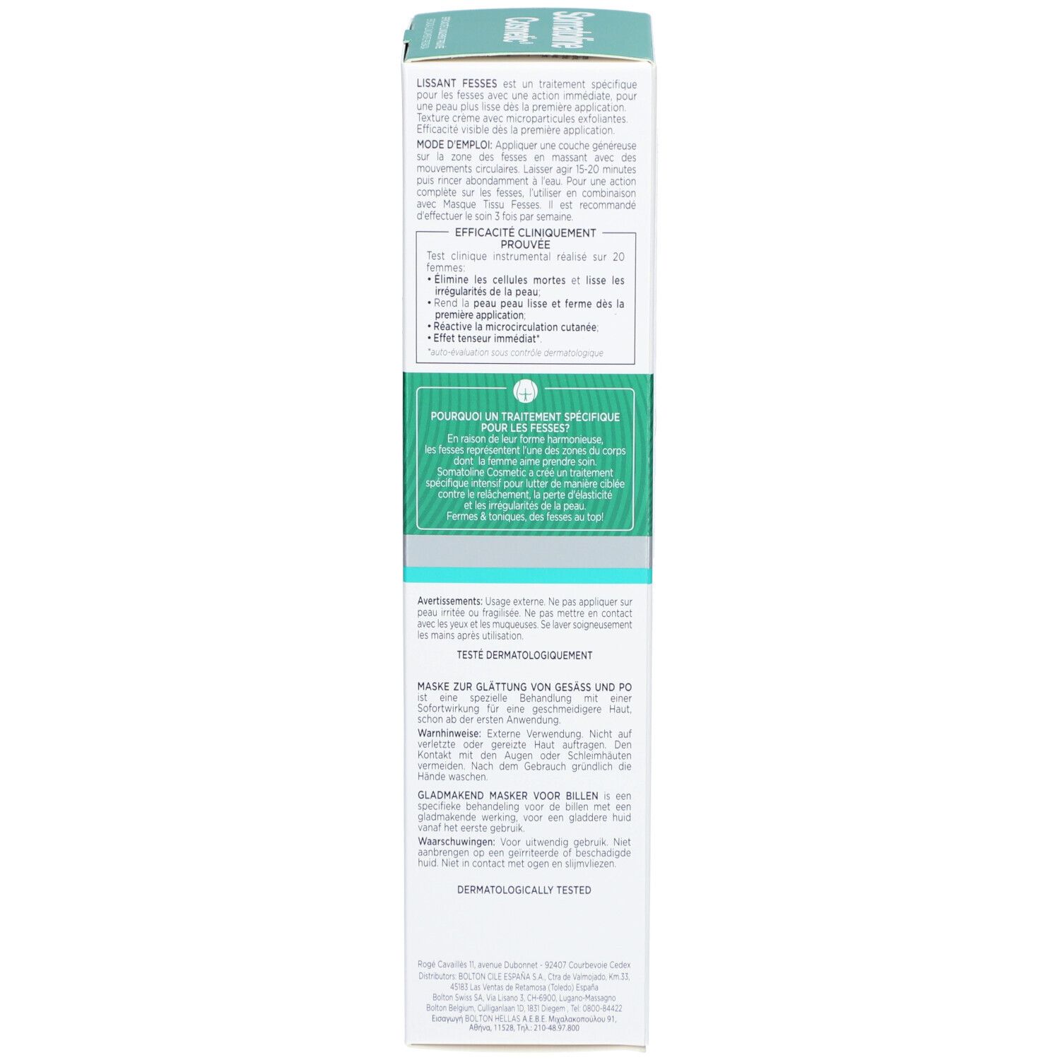 Somatoline Cosmetic Gladmakend Billen - Perfecting Exfoliërend Masker