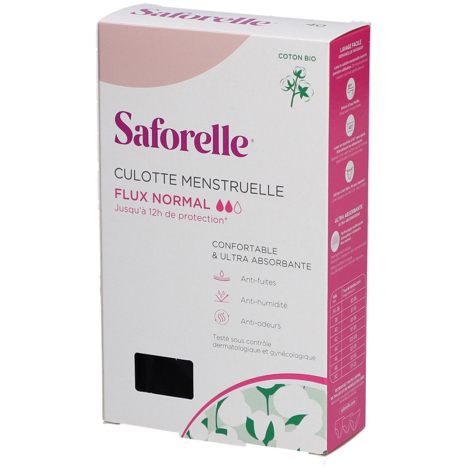 Saforelle Inlegkruisje Menstruatie Flex