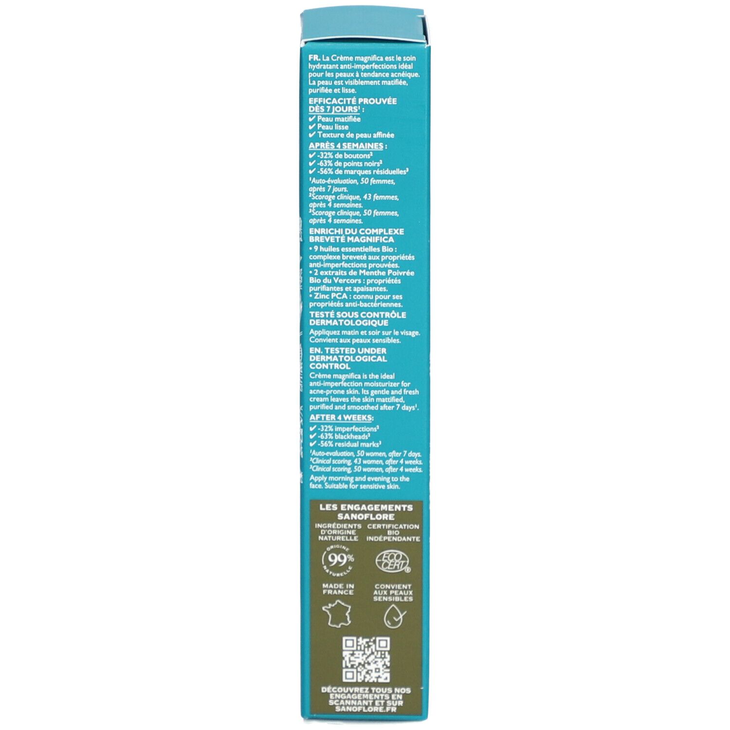 Sanoflore Magnifica Biologische Anti-Imperfectie Hydraterende Crème